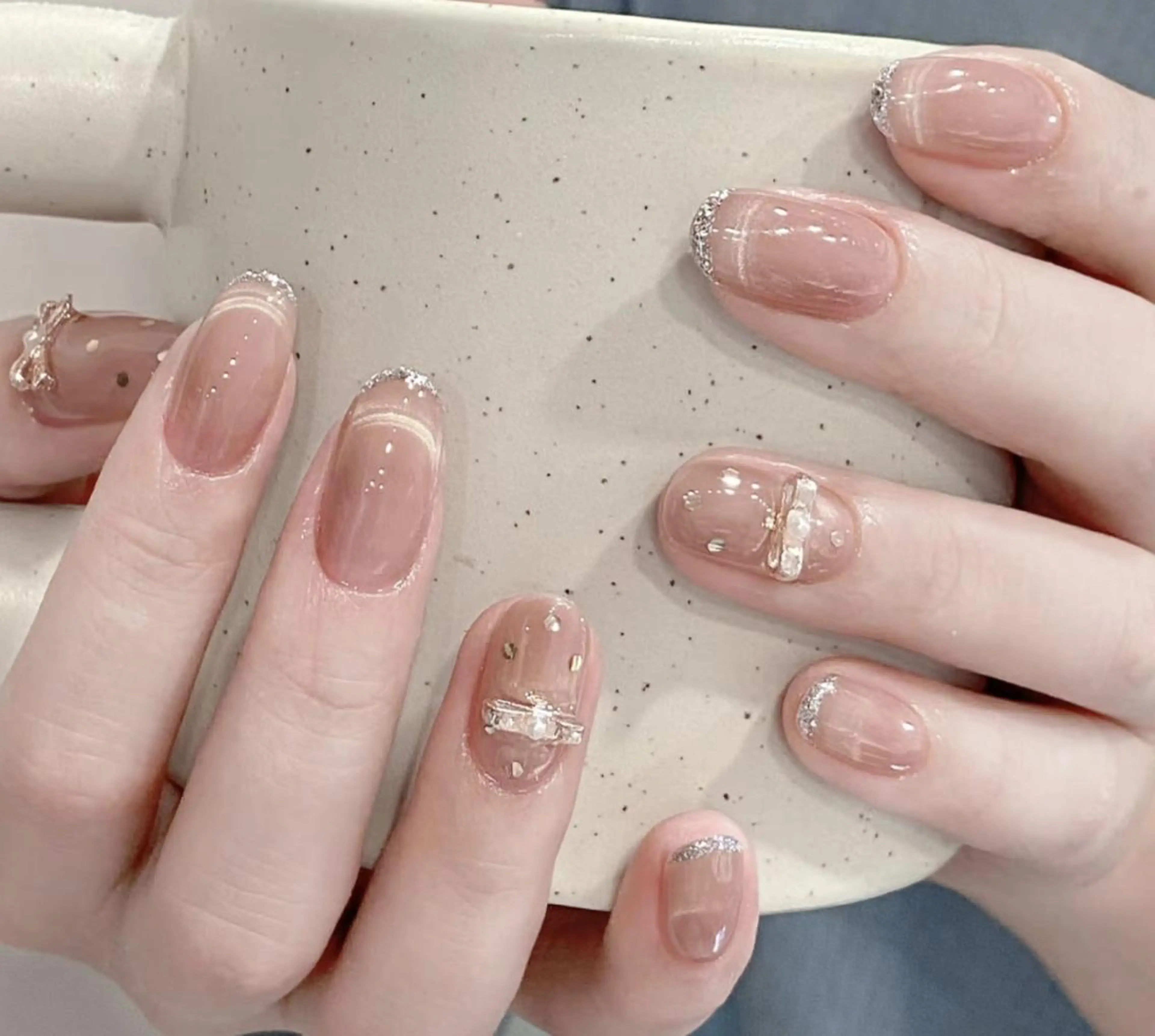 ネイル ハンドネイル ハンドケア 🍑 momo_nailのネイルデザイン