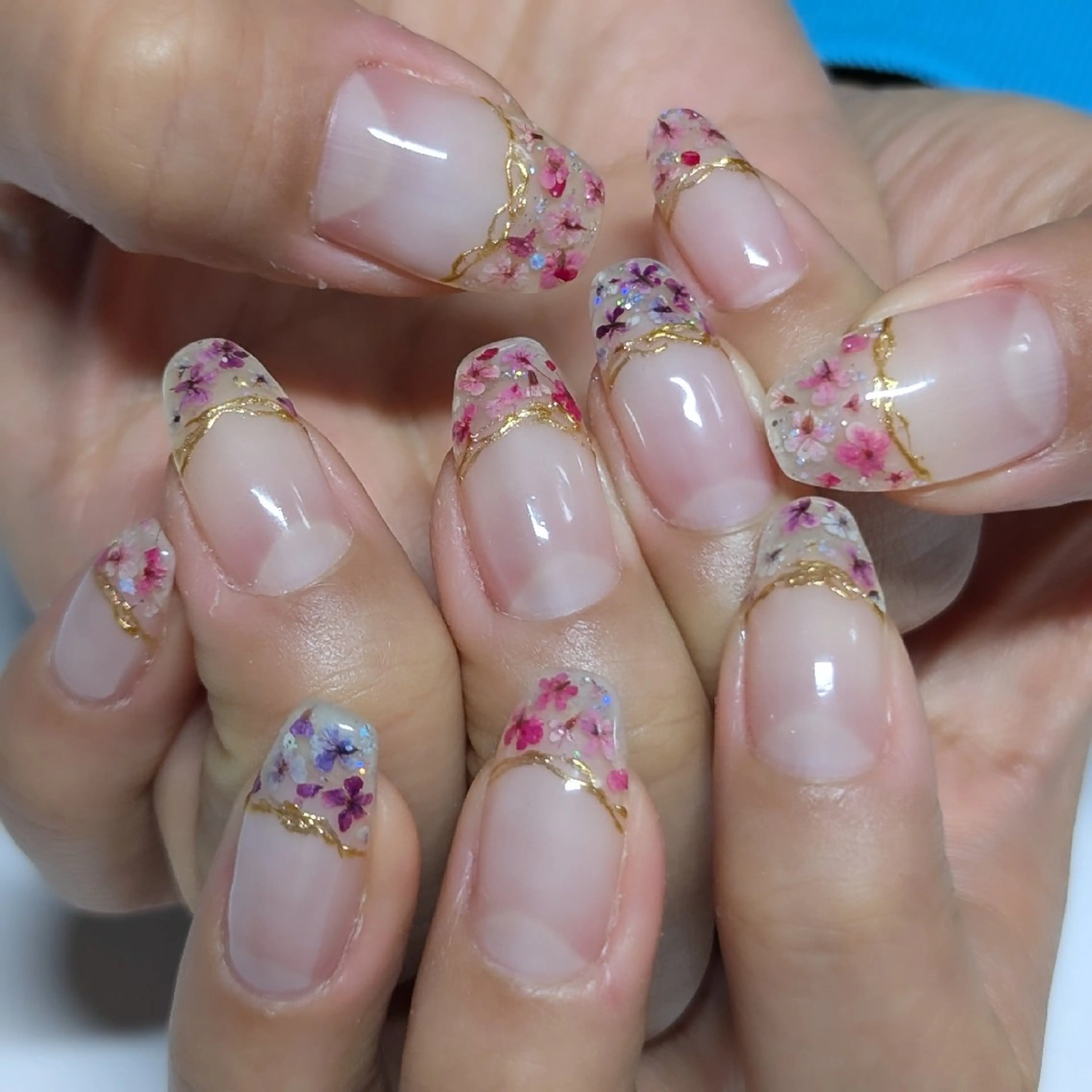 ネイル 長さ出し ハンドネイル KANON所属・☆ KANON☆のネイルデザイン