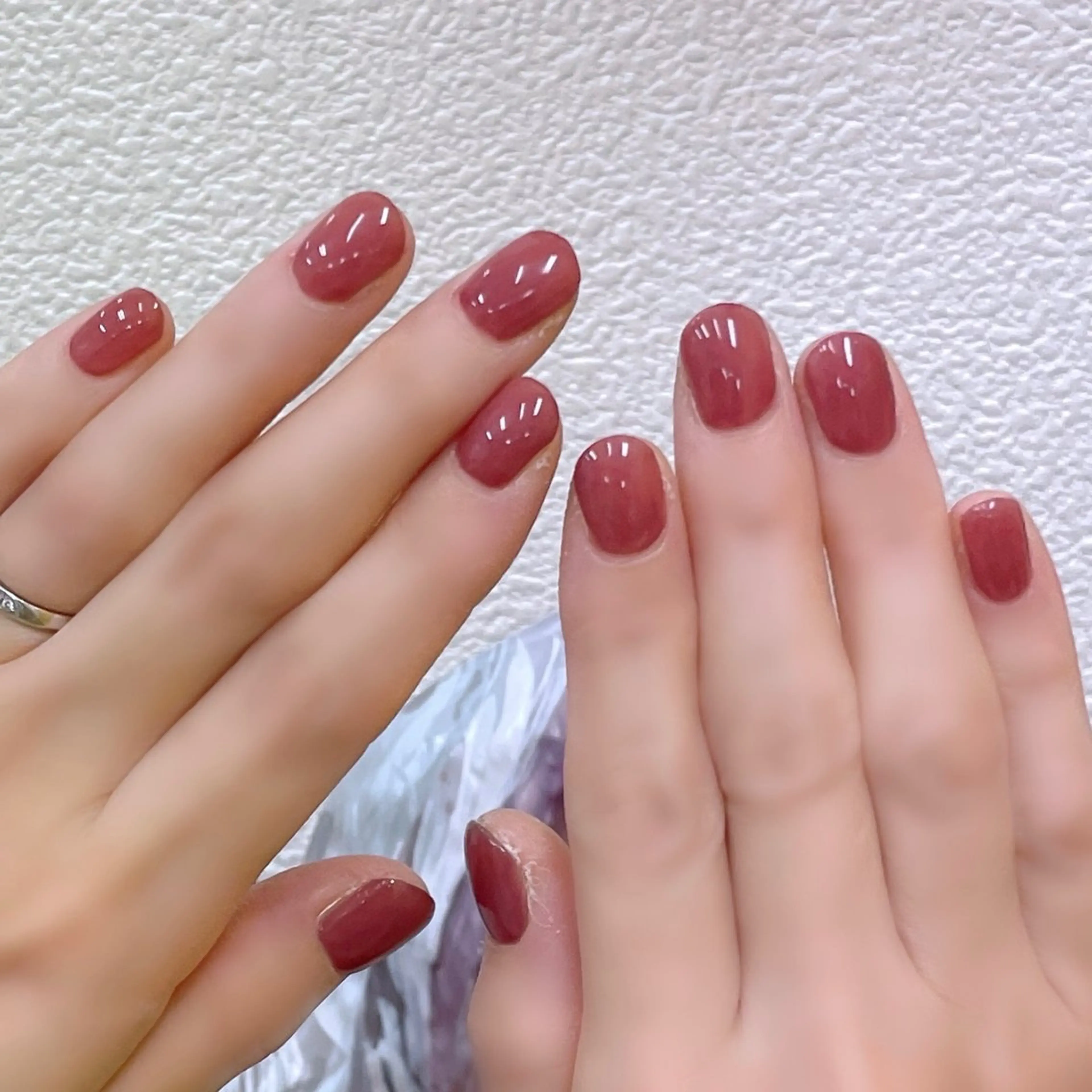 肌馴染みのいいカラーが多数💅🏻際まで美しい!究極の美フォルムワンカラー(※オフ無し)の写真