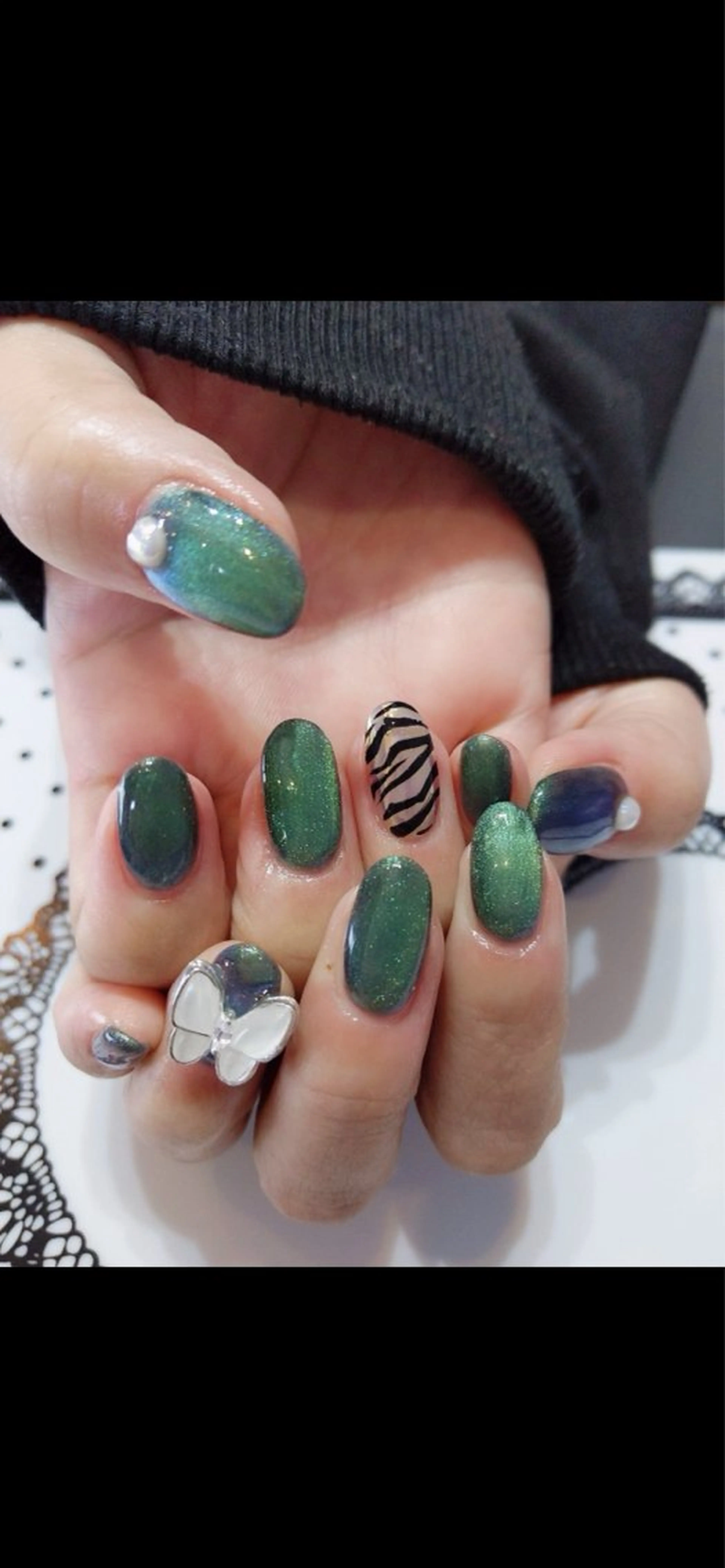 ネイル 多賀城 パラジェルのネイルデザイン