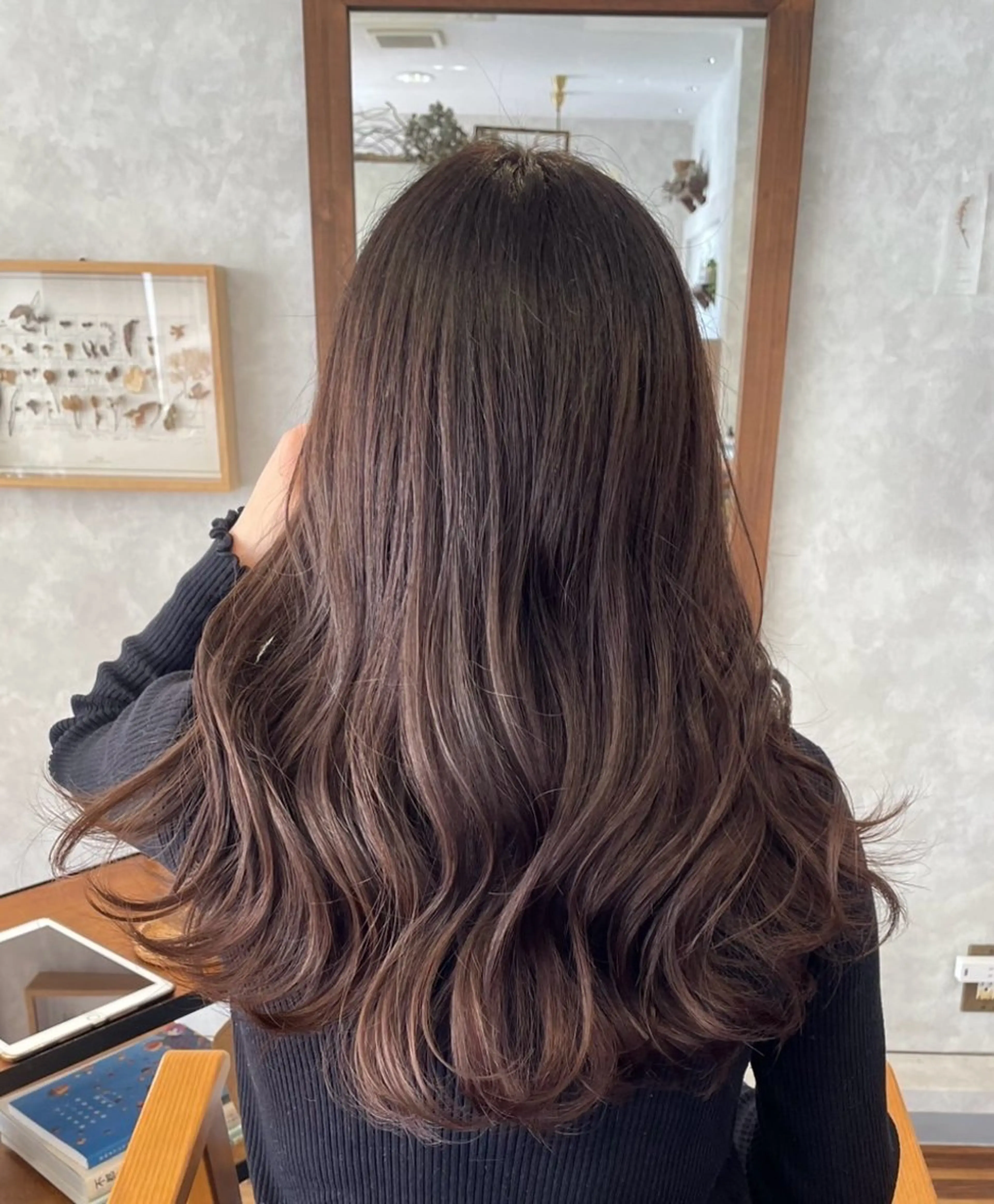 ロング カラー CROCHE クロッシュのヘアスタイル