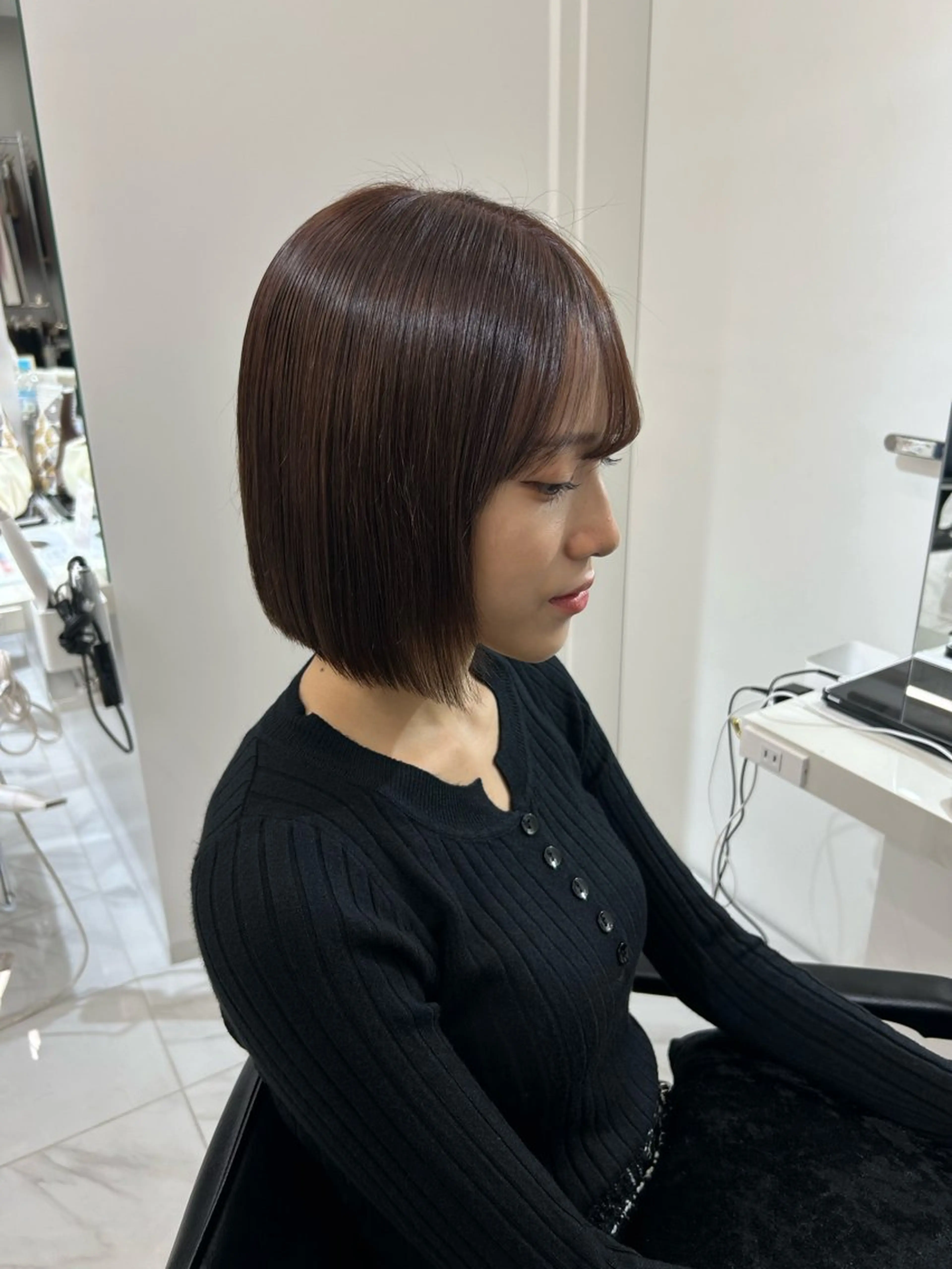 ミディアム カラー haruka /ショート特化のヘアスタイル