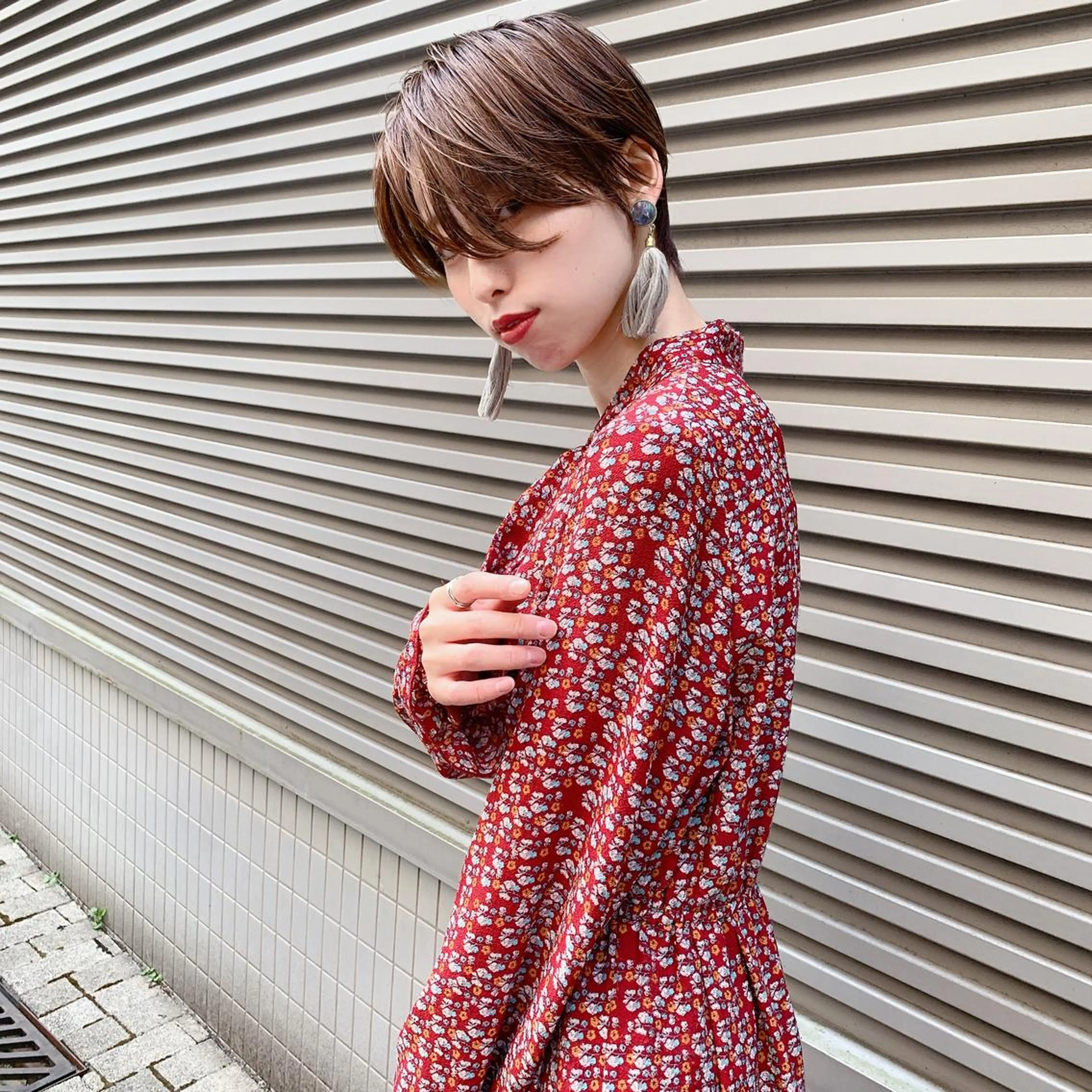 ショート calna by  elmo所属・ショート特化美容師 大阪京橋　大本　渉のヘアスタイル