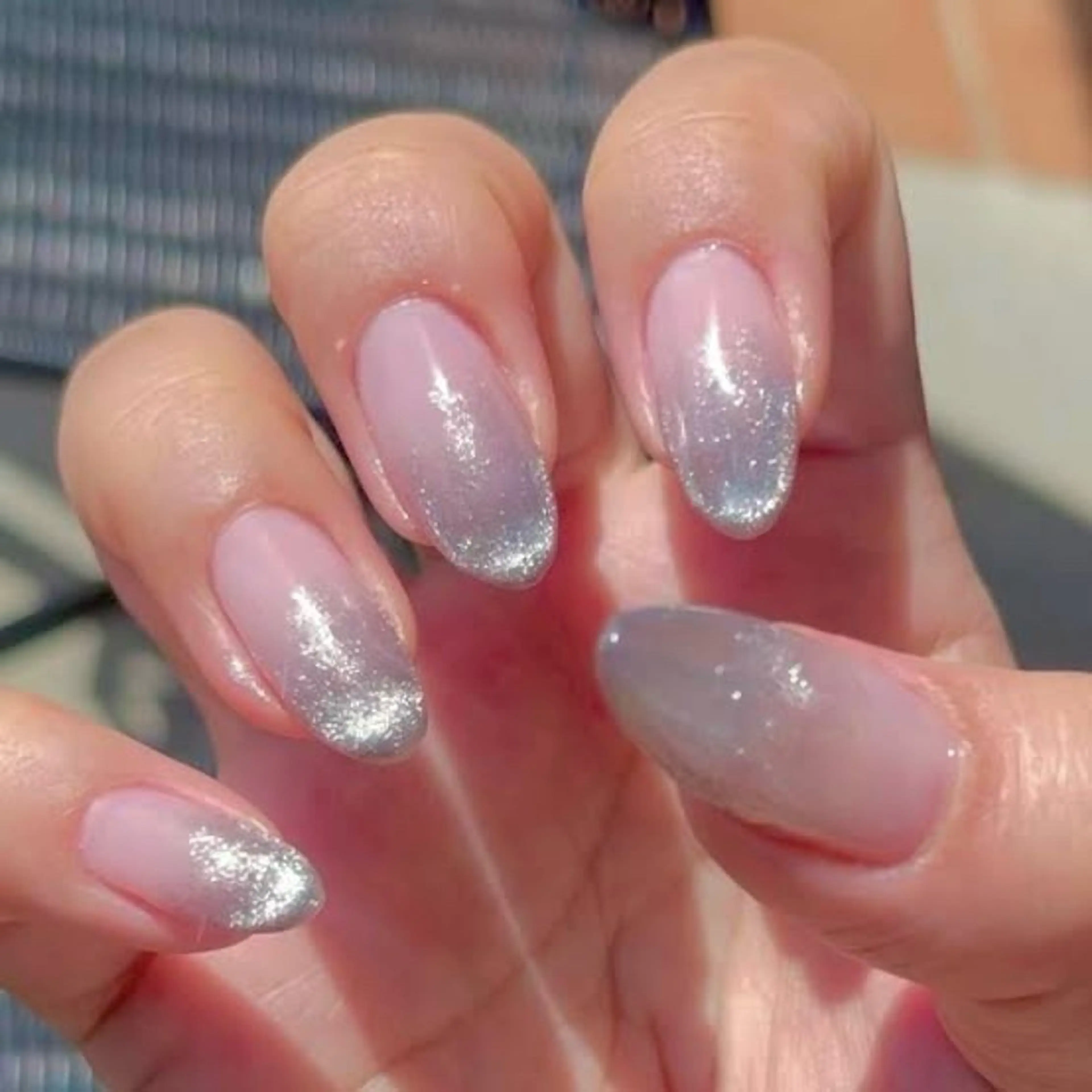 ネイル アートネイル フットネイル グラデーション 韓国ネイル マグネットネイル Seemly 千田町店所属・フラワーパラジェル 🌸シームリーエミのネイルデザイン