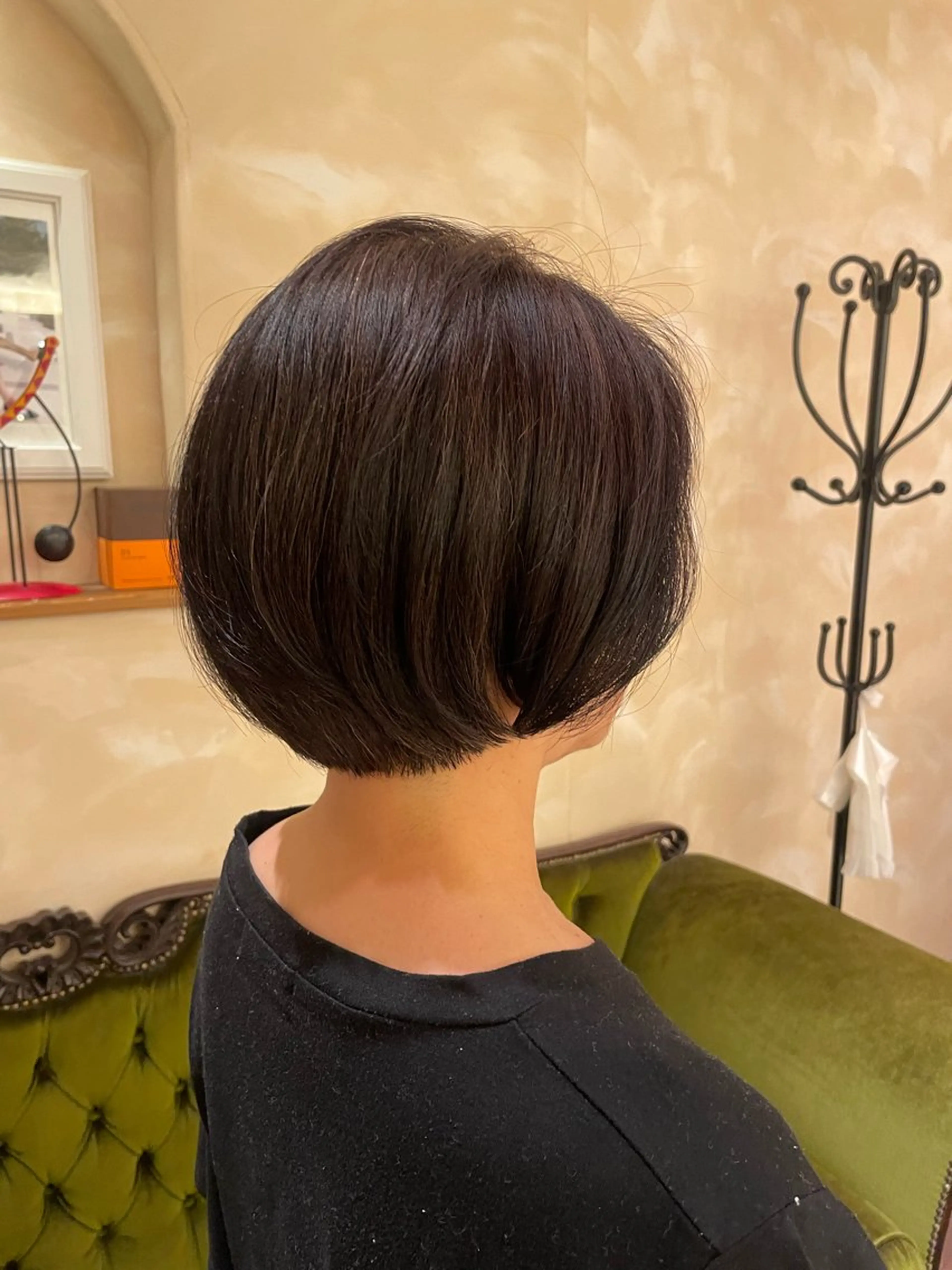 ショート ボブ ホノカのヘアスタイル