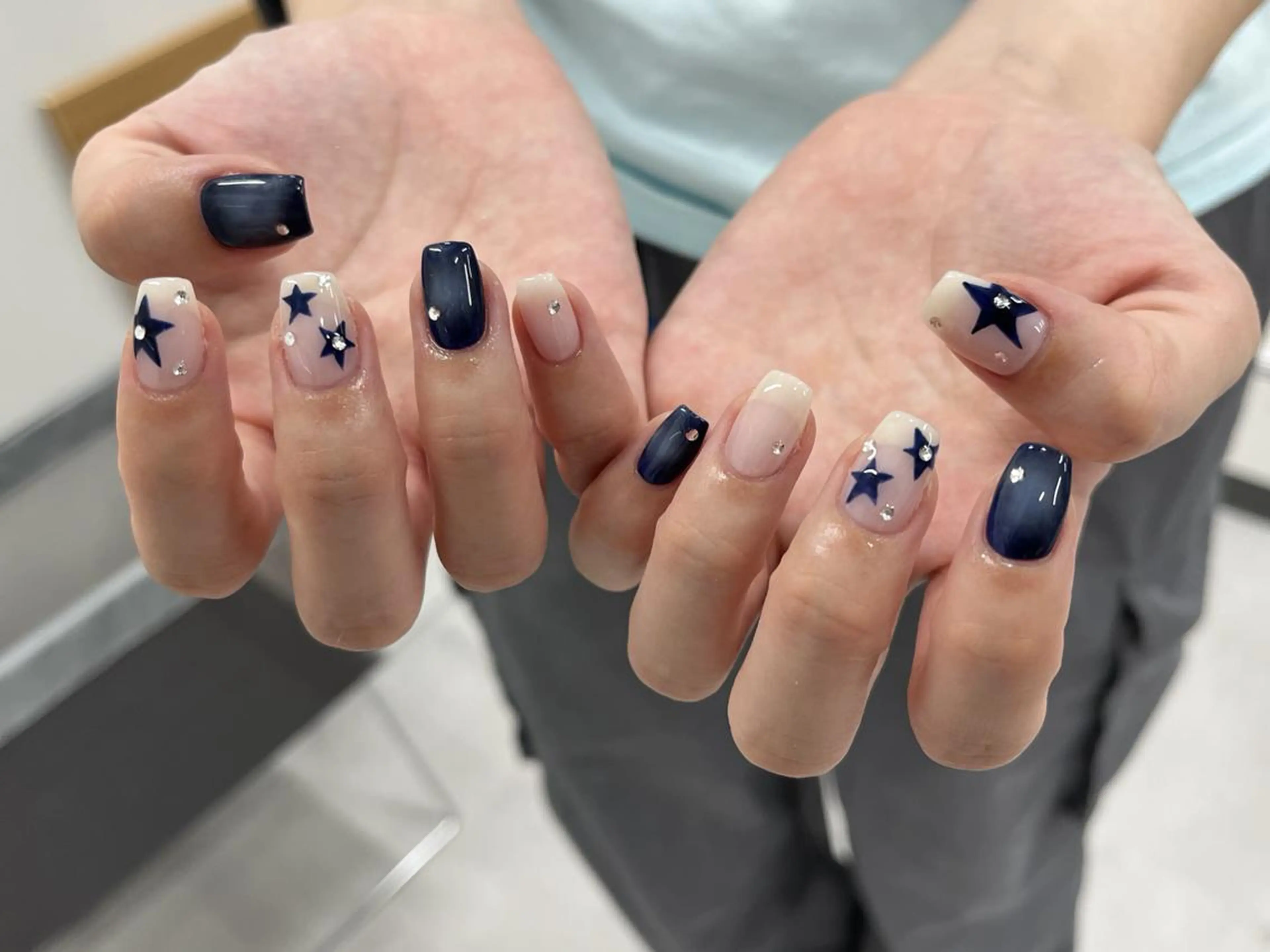 ネイル 持ち込み ハンドネイル ベターネイル 浅草橋のネイルデザイン