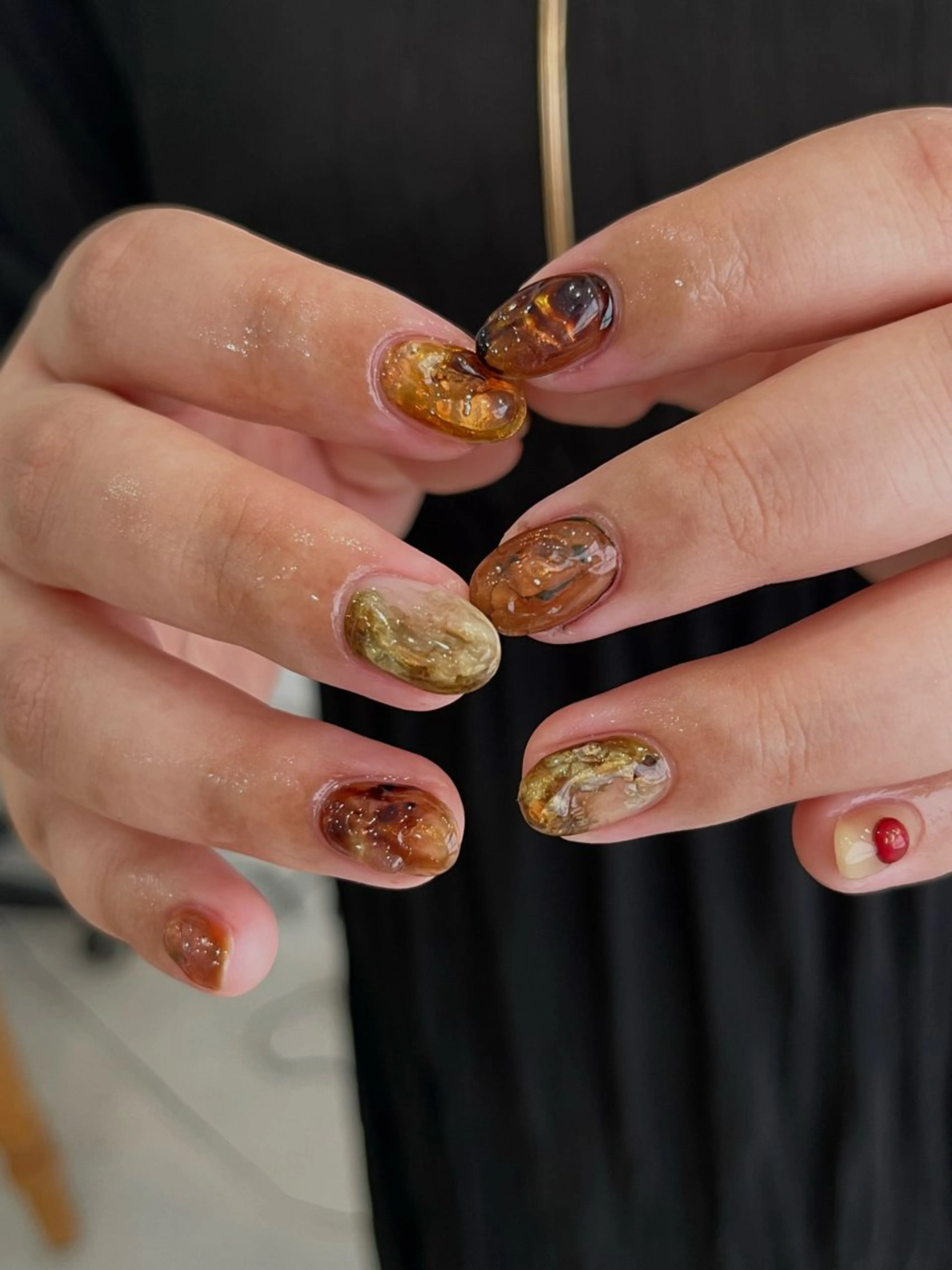 ネイル ハンドネイル LETTER_& SAKIのネイルデザイン