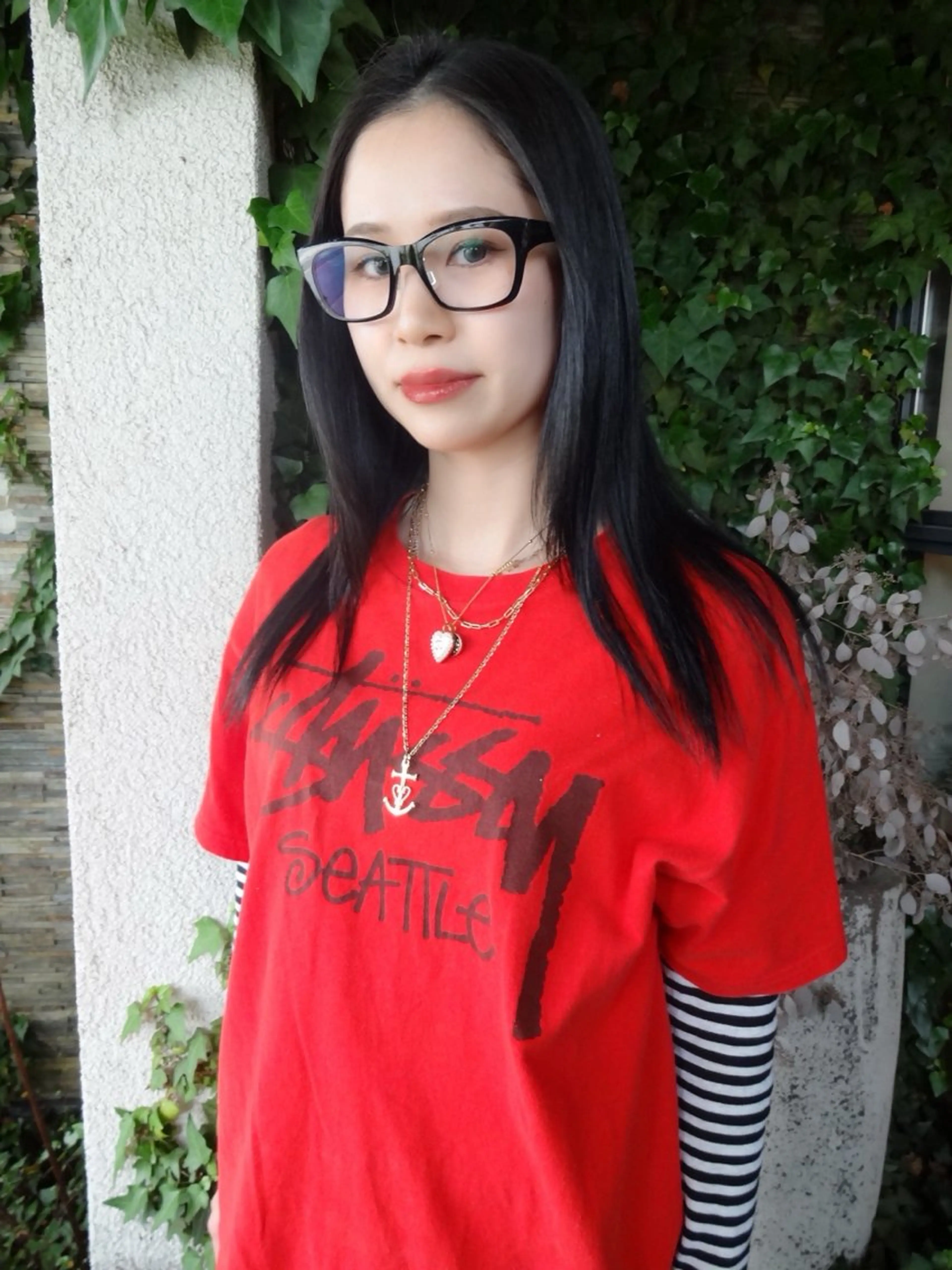 セミロング 縮毛矯正 太田 妃香/岡崎美容室のヘアスタイル