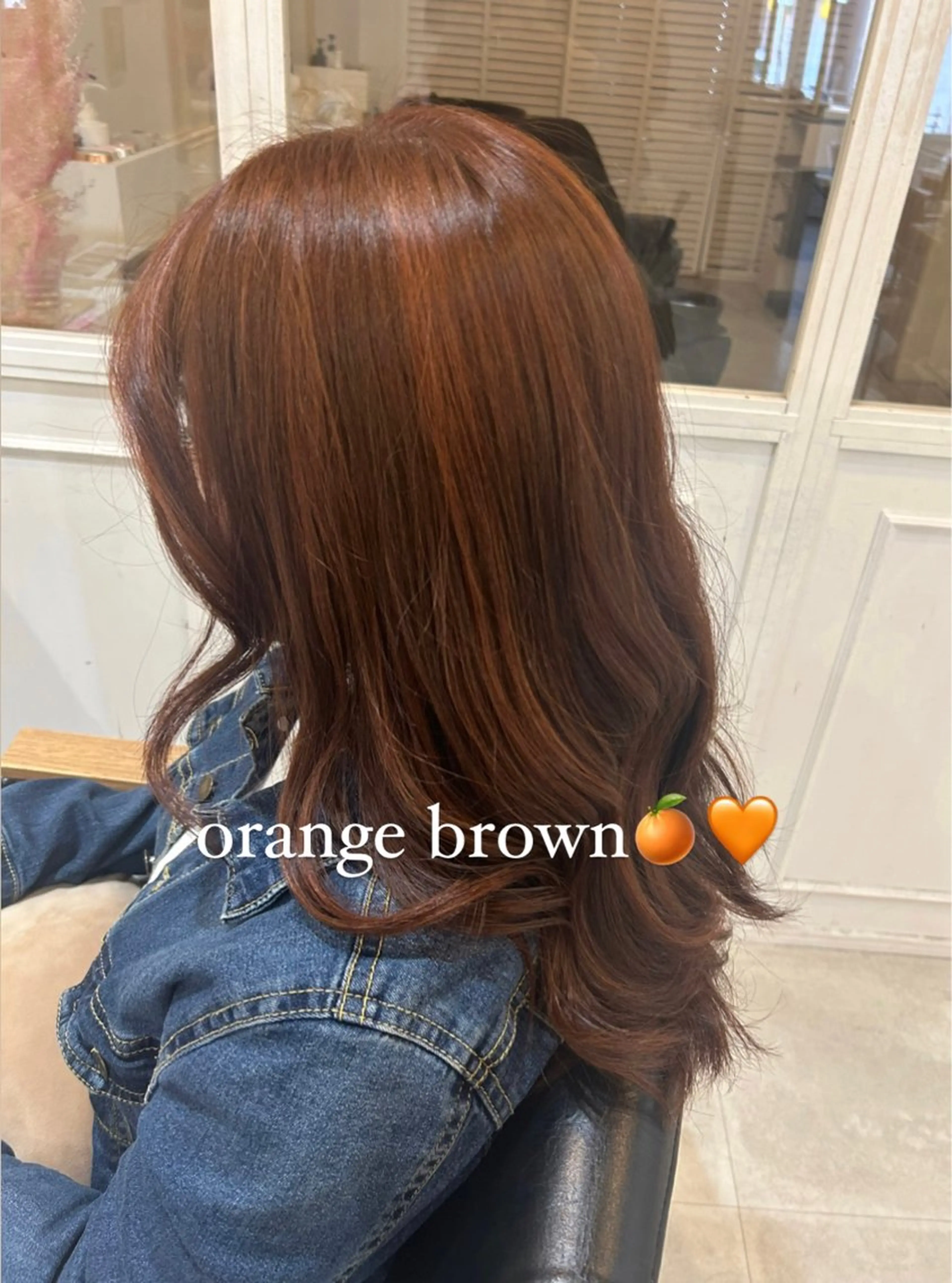 ロング カラー kanon♡ 暖色カラー‎🤍のヘアスタイル