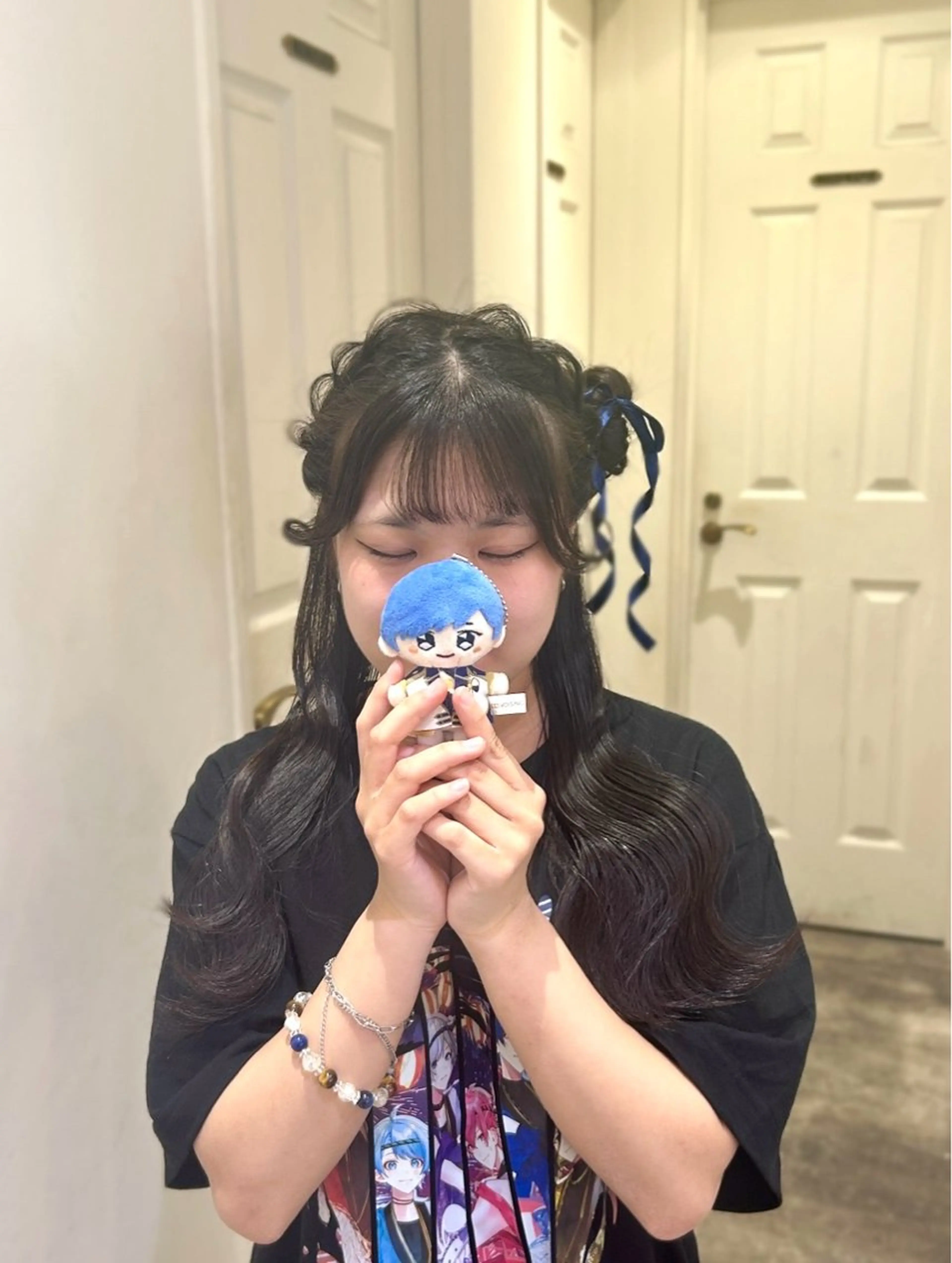 ヘアアレンジ 🎀透明感カラー🎀 ヘアメ／mikotoのヘアスタイル