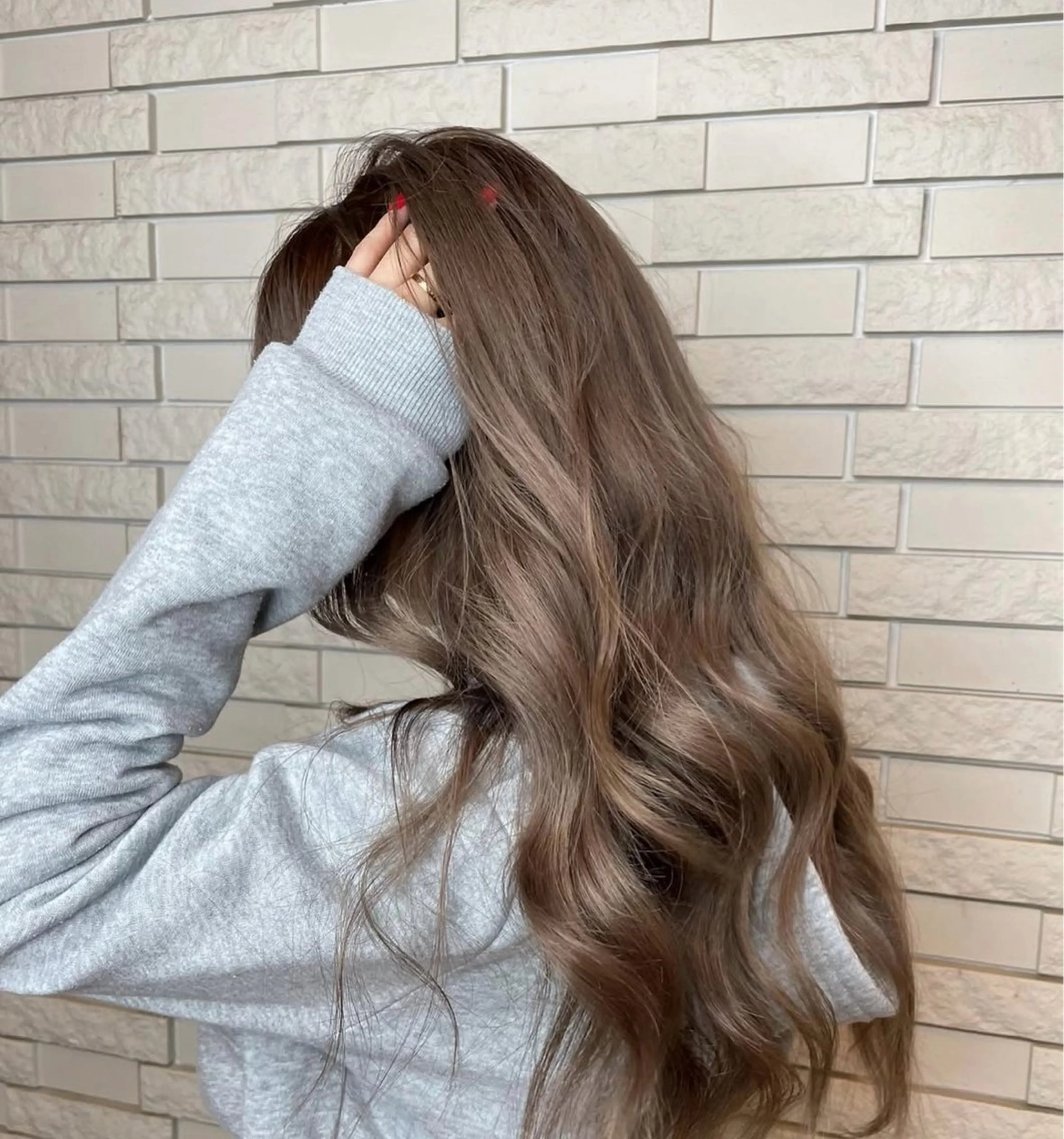 ロング Livna所属・赤池 日菜子のヘアスタイル