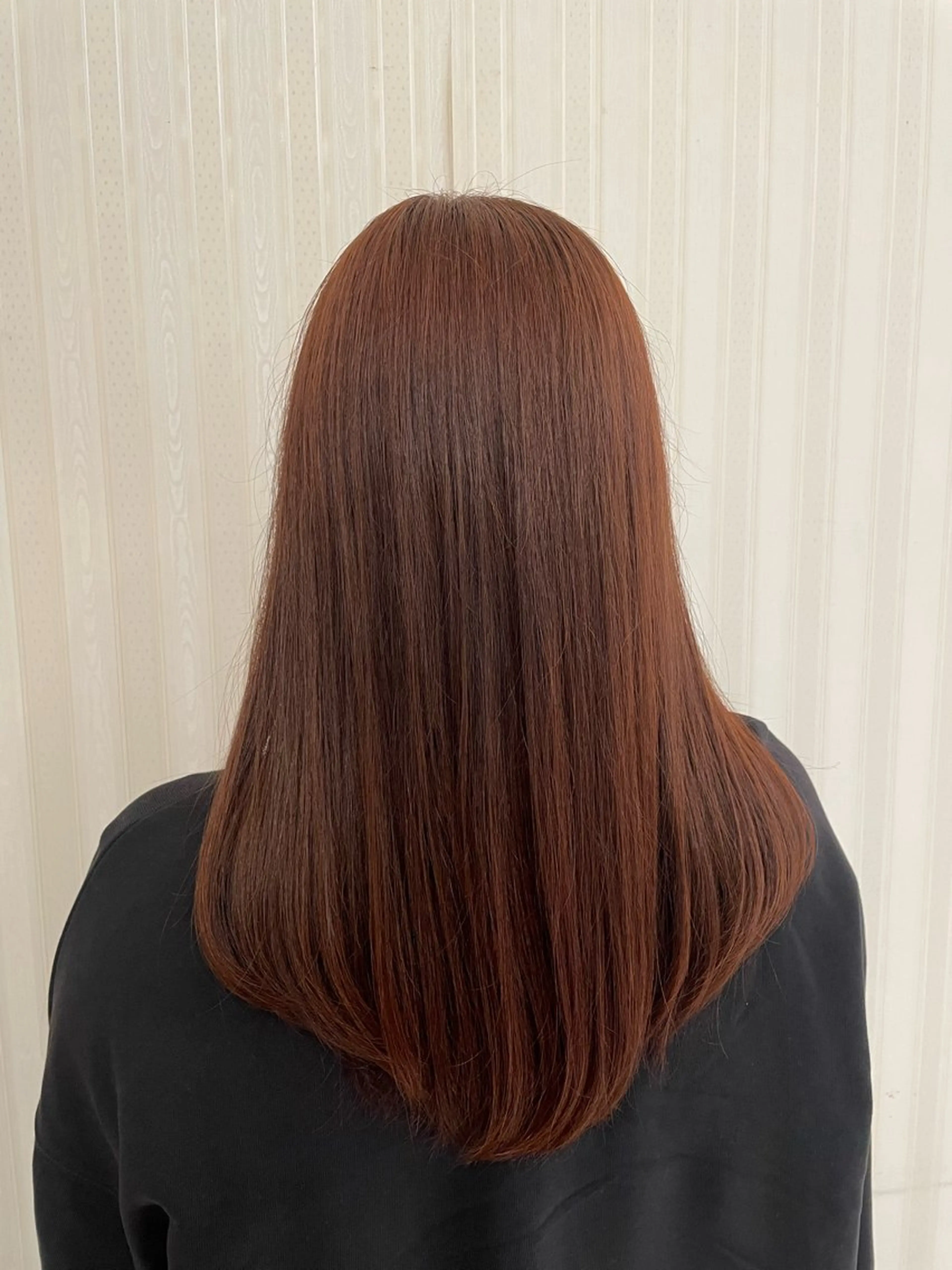 ロング カラー ヘアカラー トリートメント 💞暖色カラー 💞risaのヘアスタイル