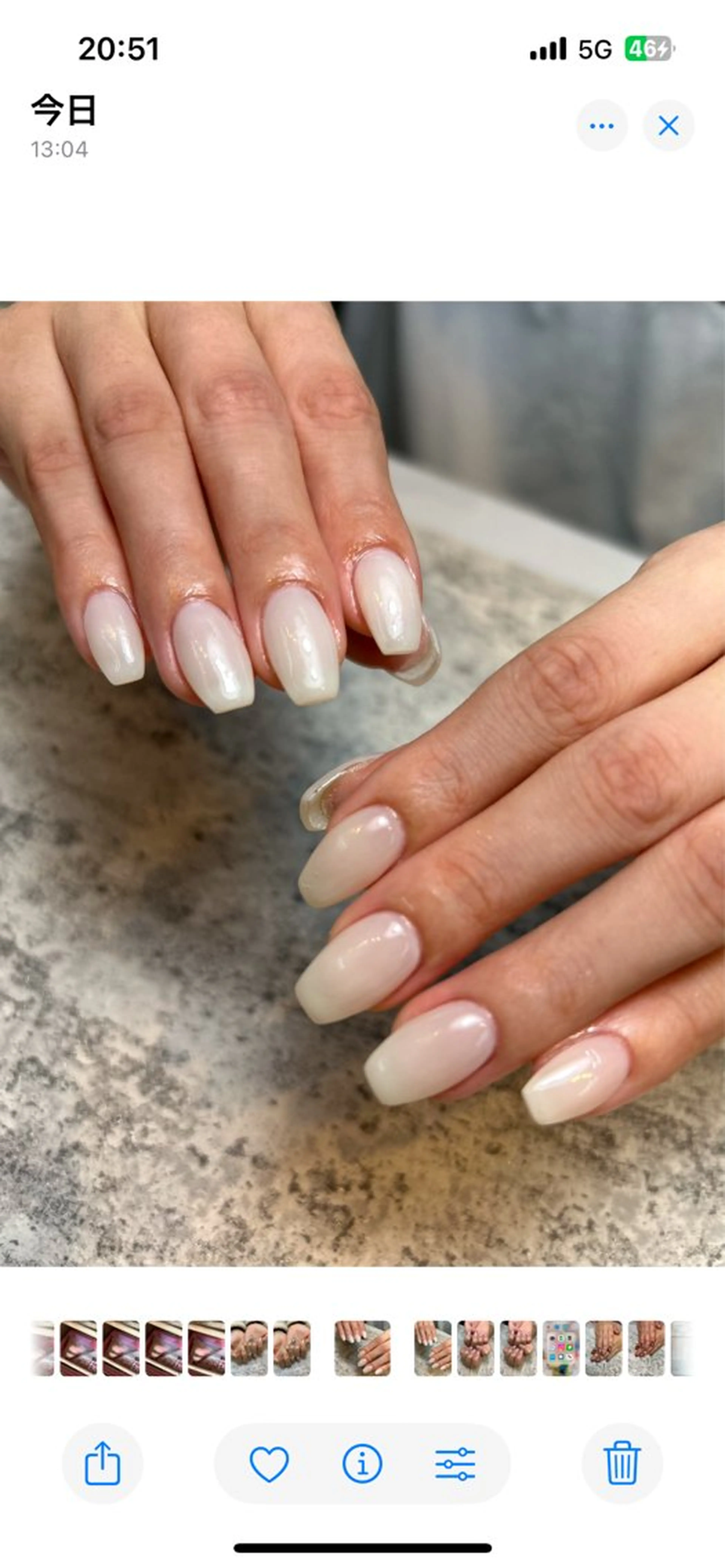 ネイル ワンカラーネイル ネイルサロンmuumii所属・東十条muumii ネイルまつ毛のネイルデザイン