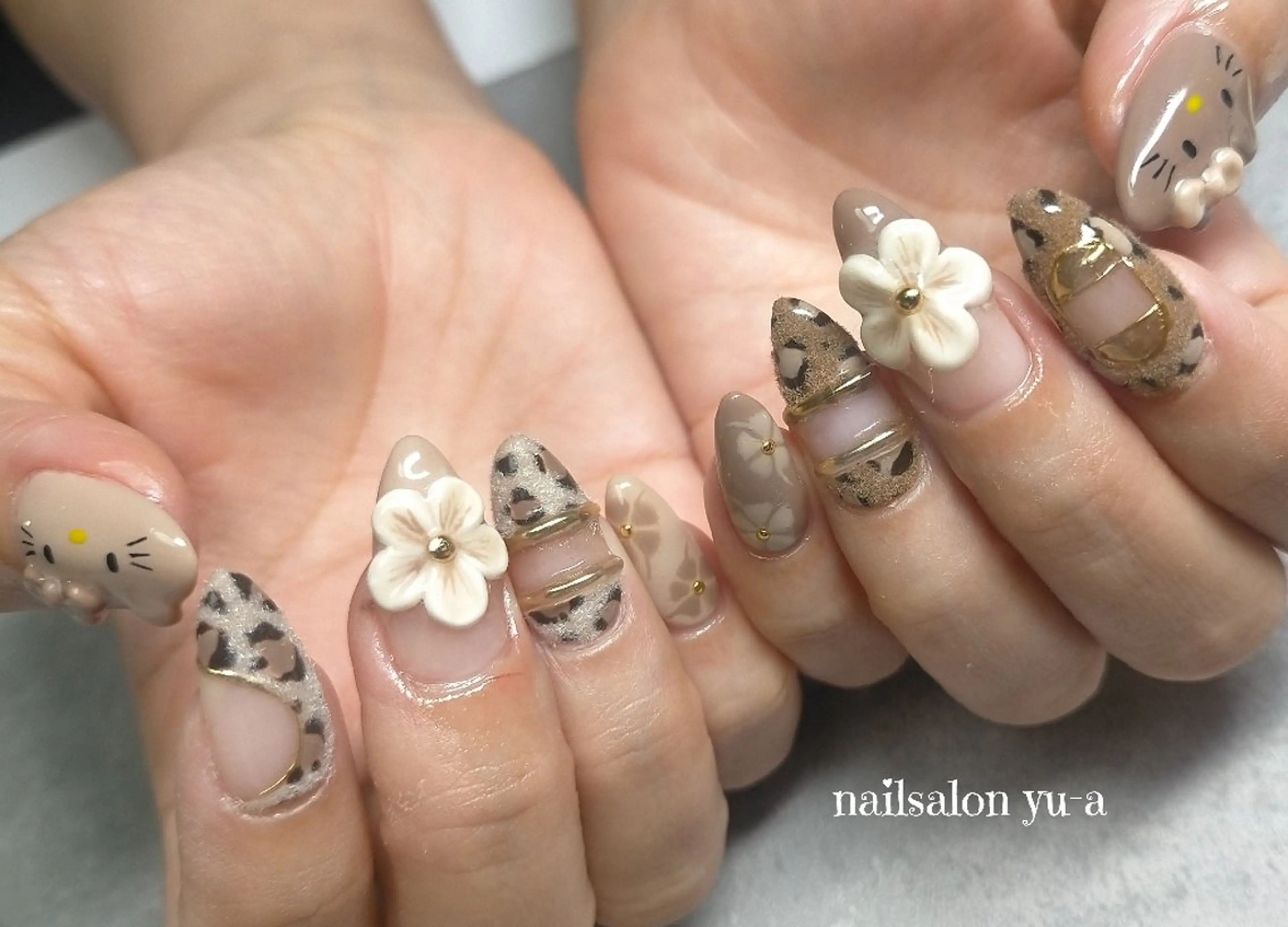 ネイル ネイル＆ホワイトニング   Yu-a所属・yu-a  スカルプ ネイルakiのネイルデザイン