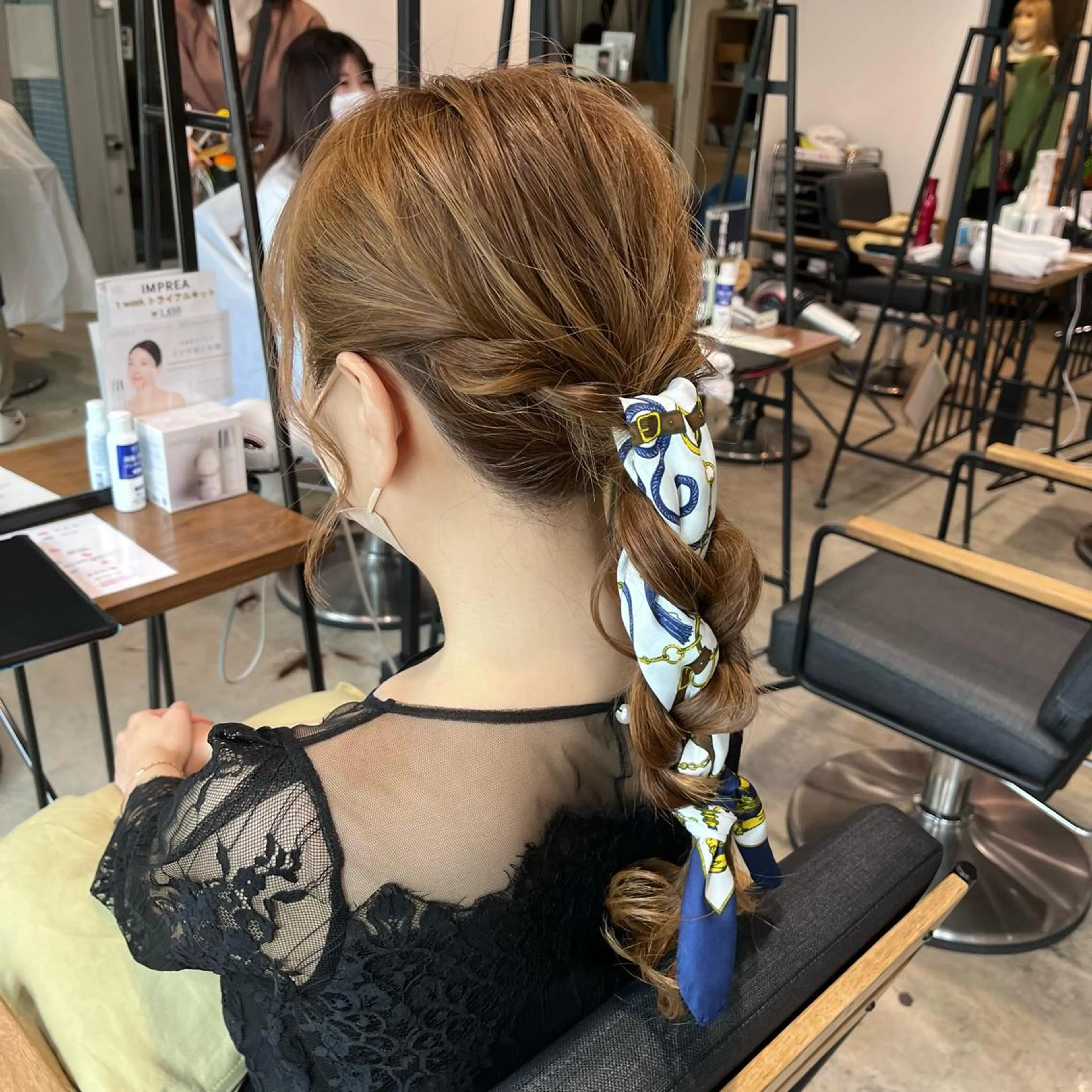 ロング ヘアアレンジ 🌷レイヤーカット/ フルキシオリ🌷のヘアスタイル