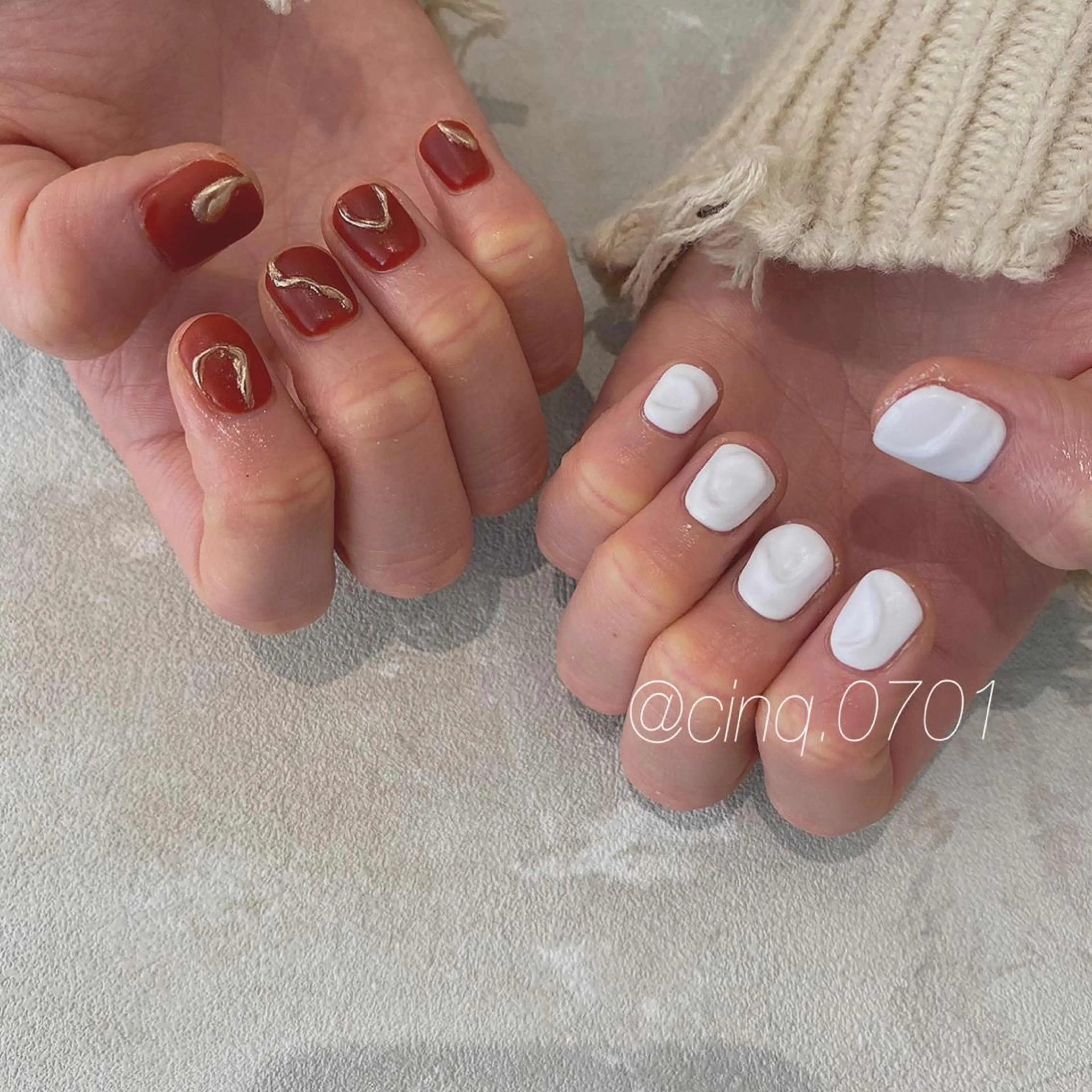 ネイル 持ち込み ViLL 新小岩のネイルデザイン