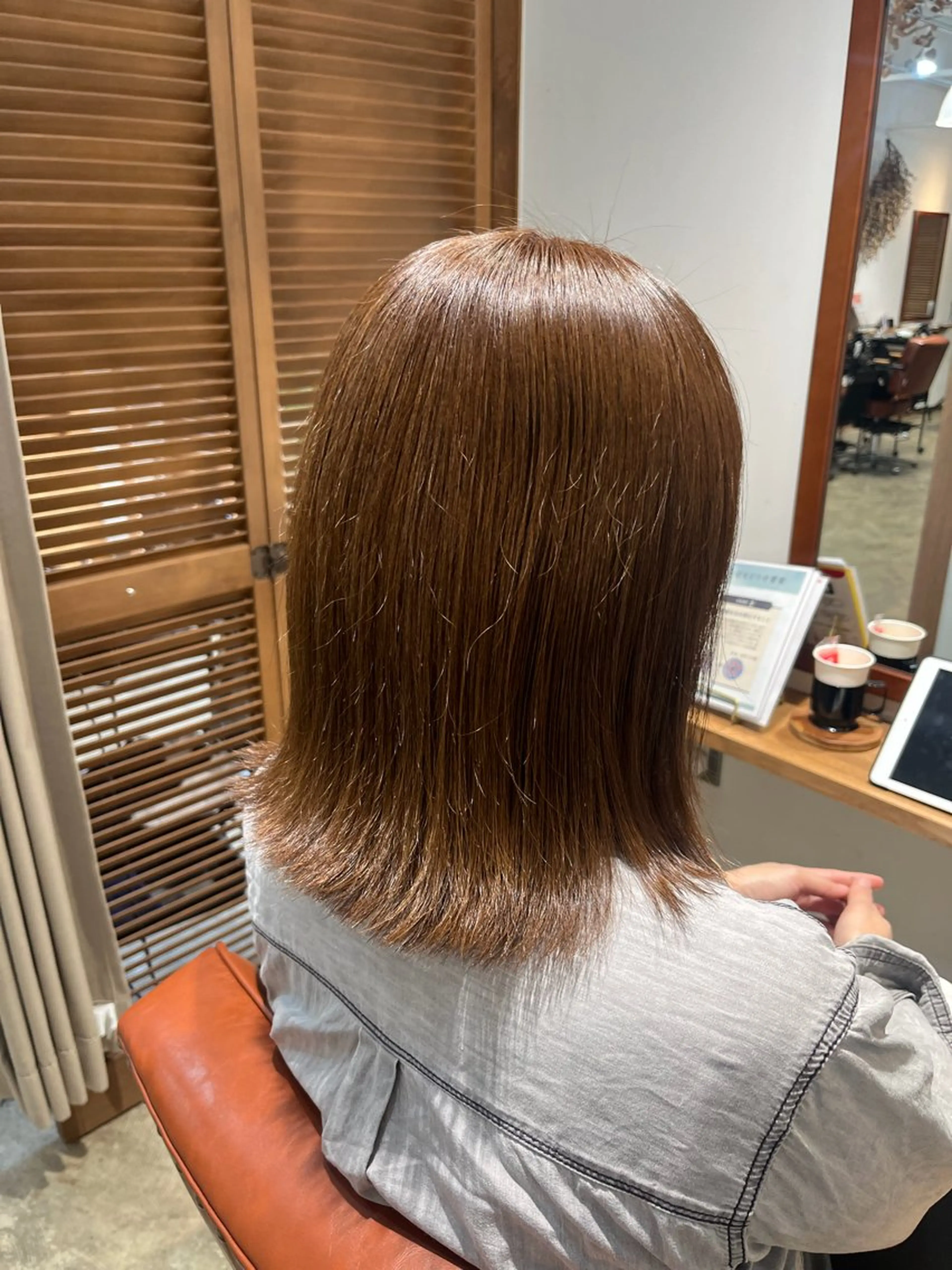 カラー ヘアカラー ワンカラーモデル/ 大村莉子のヘアスタイル