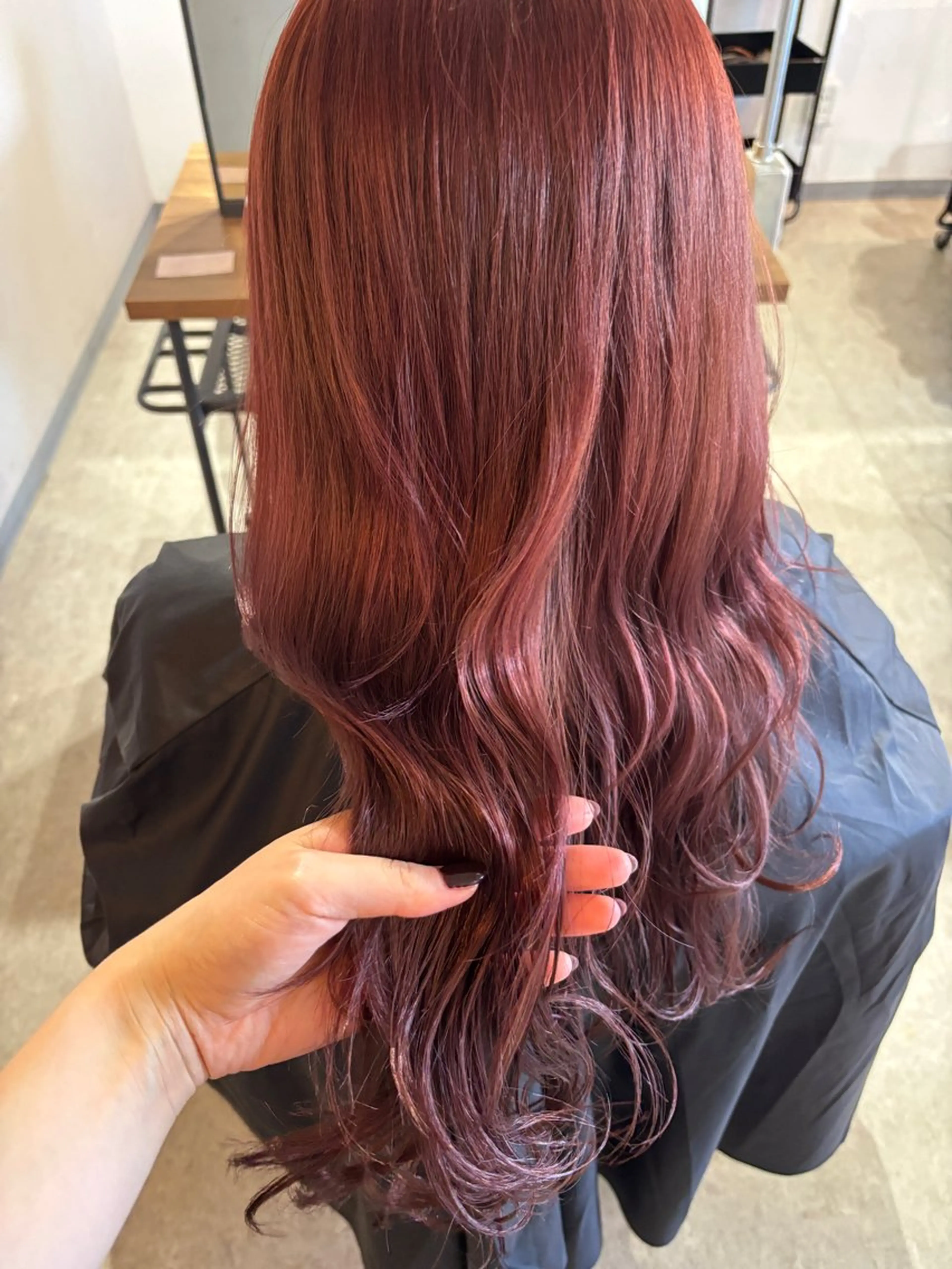 ロング カラー ブリーチカラー🤍 髪質改善🌟のヘアスタイル