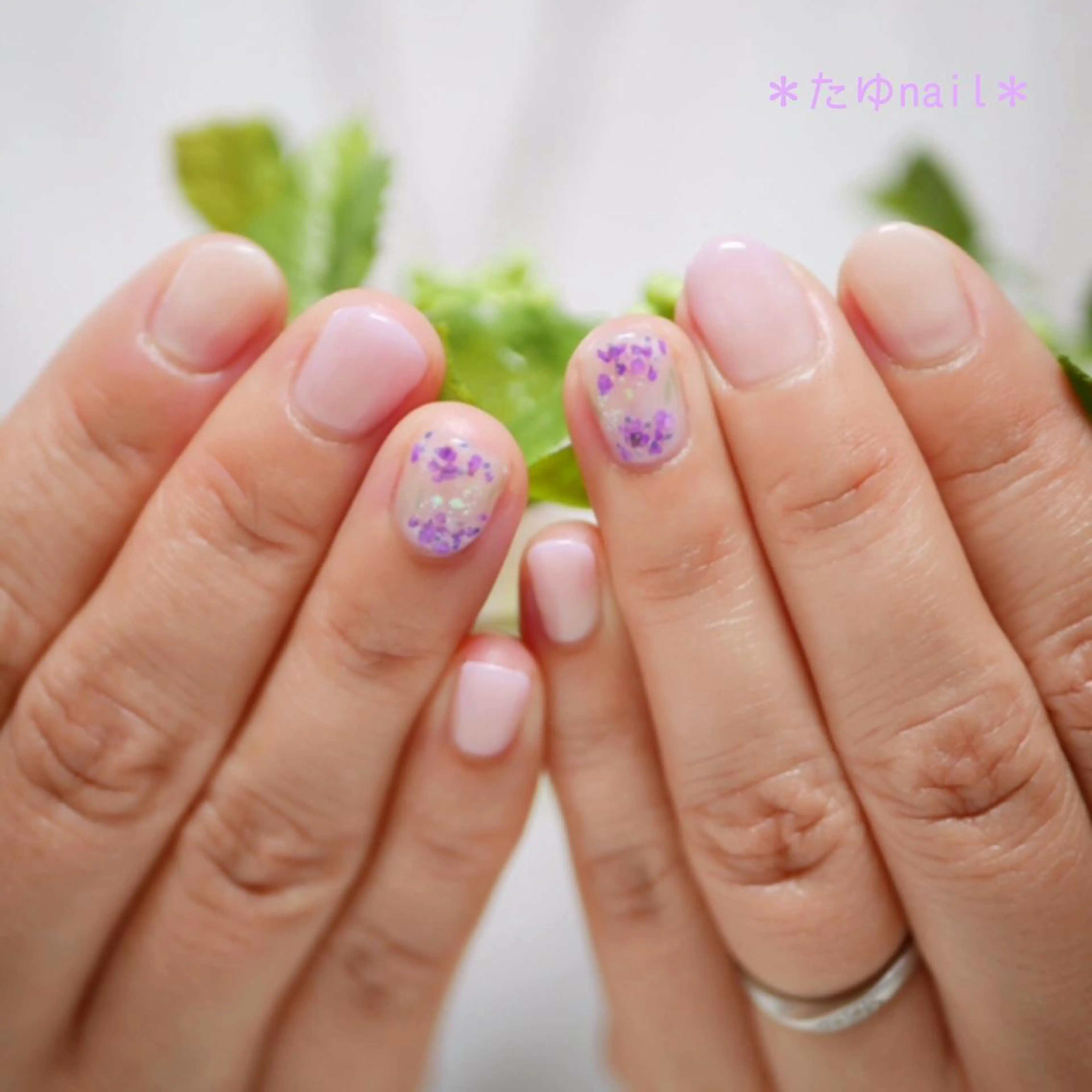 ネイル ハンドネイル ネイルサロン・ネイルスクール たゆnail所属・ネイルサロン 【たゆnail】のネイルデザイン