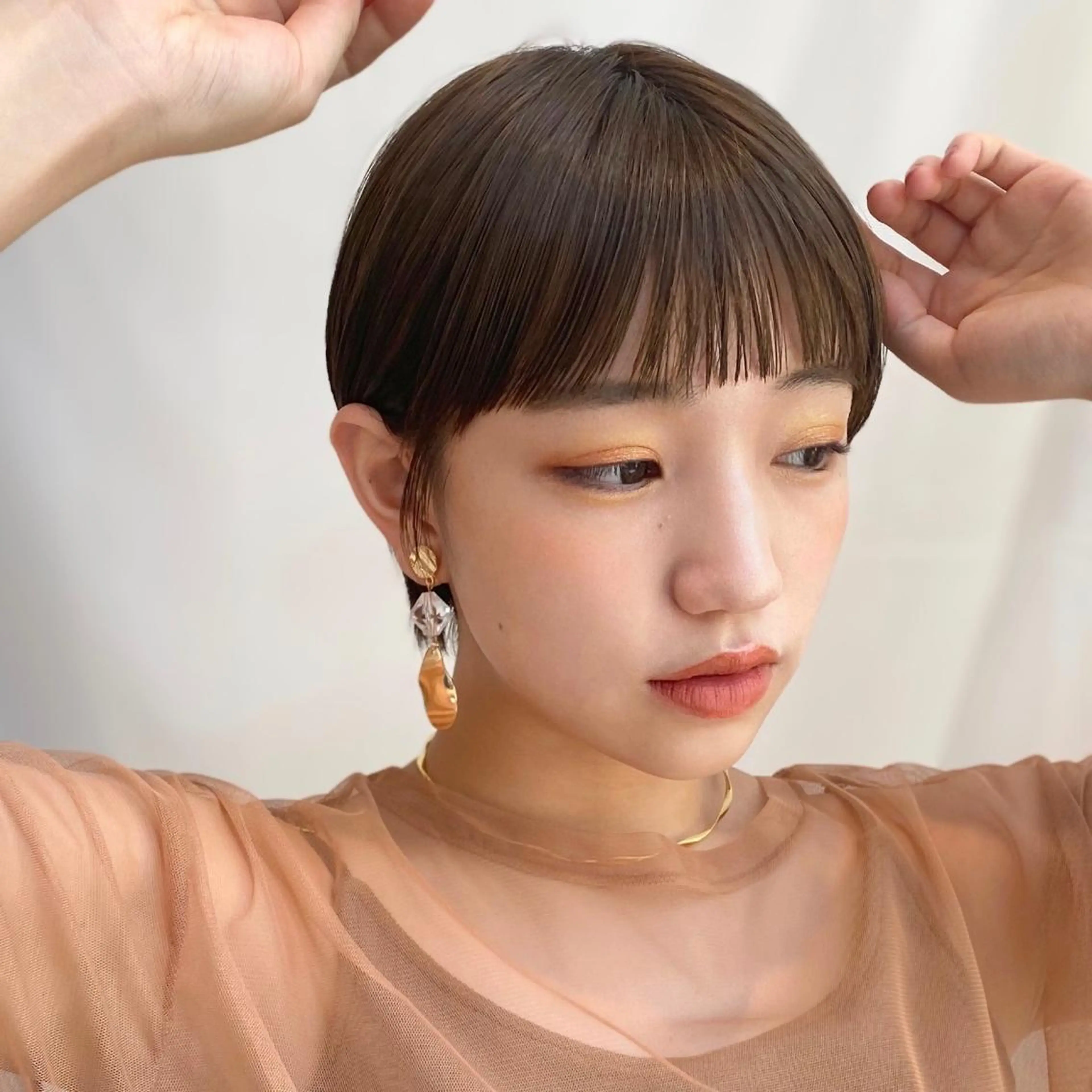 ショート 韓国くびれレイヤー 🇰🇷はづきのヘアスタイル