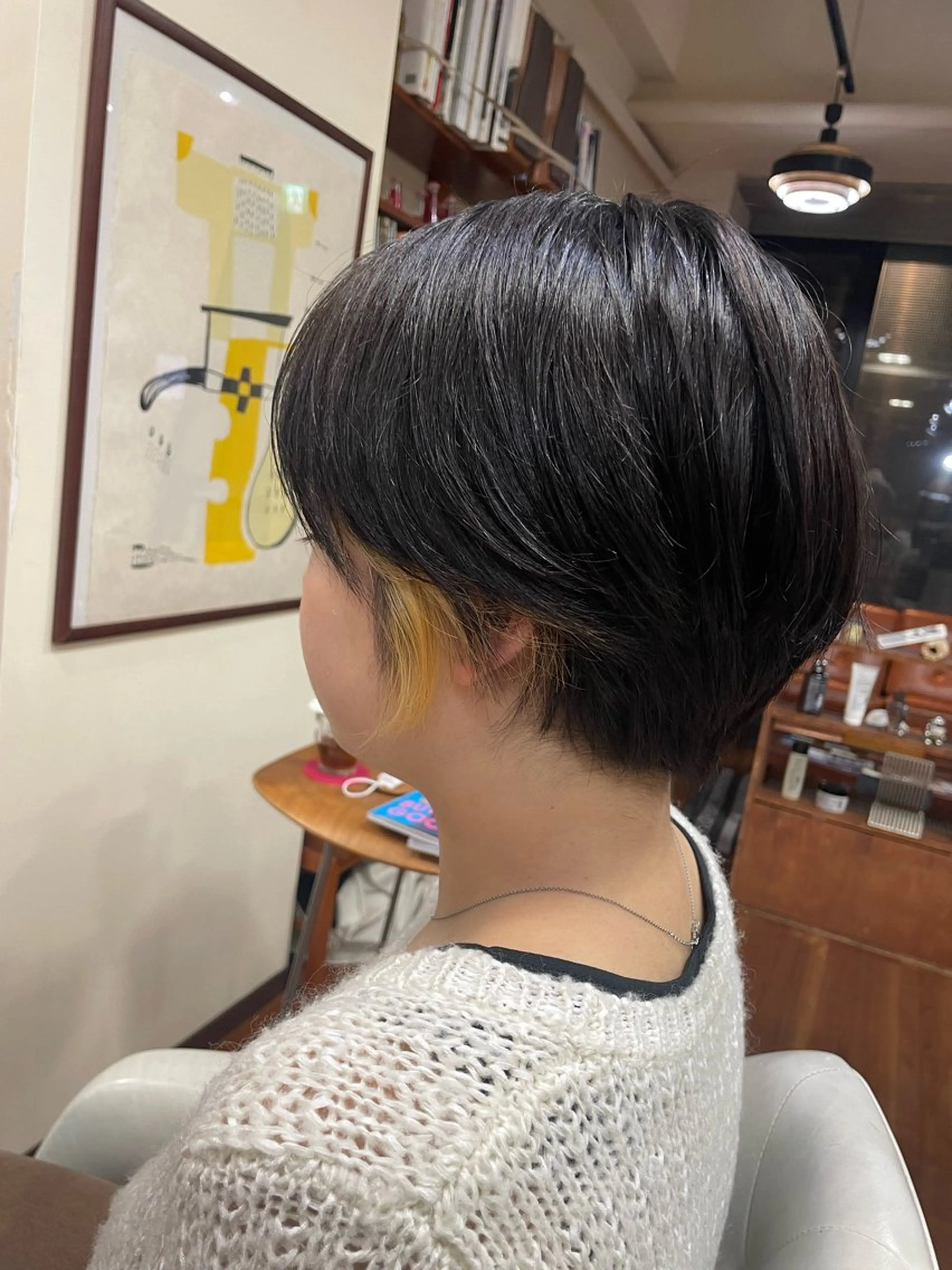 ショート ショートヘア ミニボブ/カット モデル/渋谷/ 宍戸のヘアスタイル