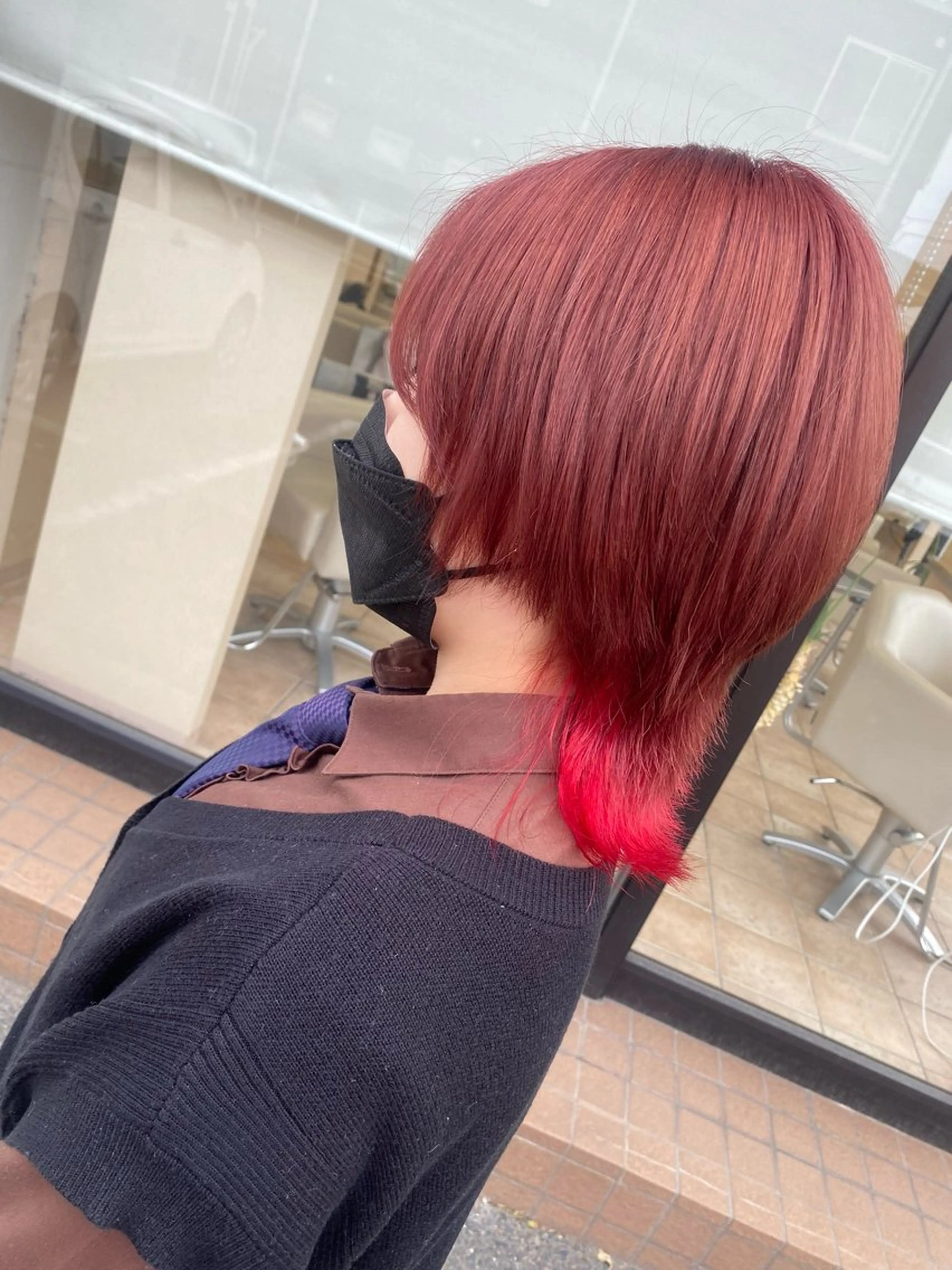 ミディアム ヘアカラー トリートメント 🇰🇷韓国風顔周り NANAMI🇰🇷のヘアスタイル