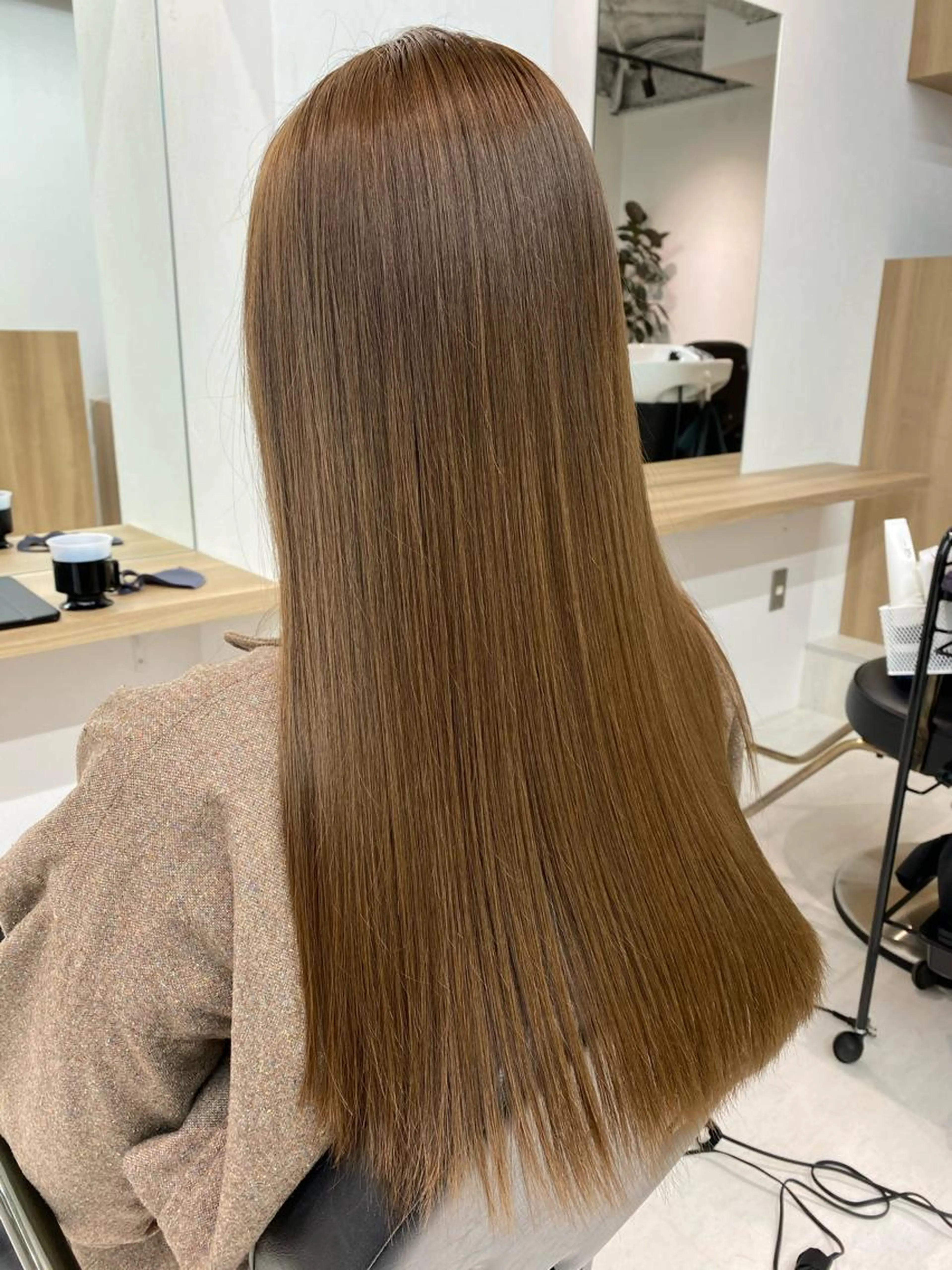 艶々トリートメント付き🌿✨　　　　　　　　　　　　　　　　　カット➕Aujuaトリートメント💐の写真