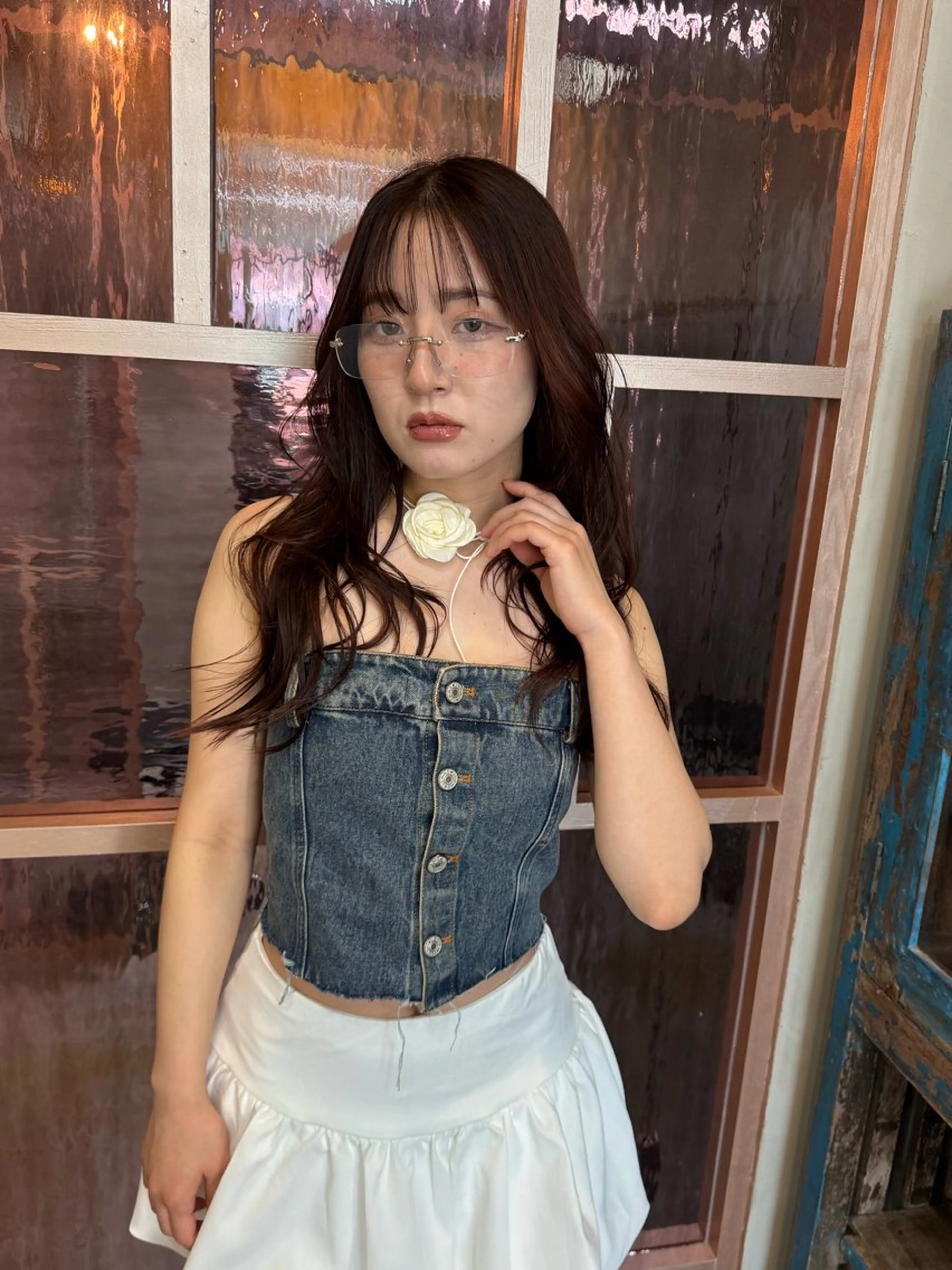 ロング ヘアカラー トリートメント 韓国 / 中国ヘア 🦋Noniのヘアスタイル