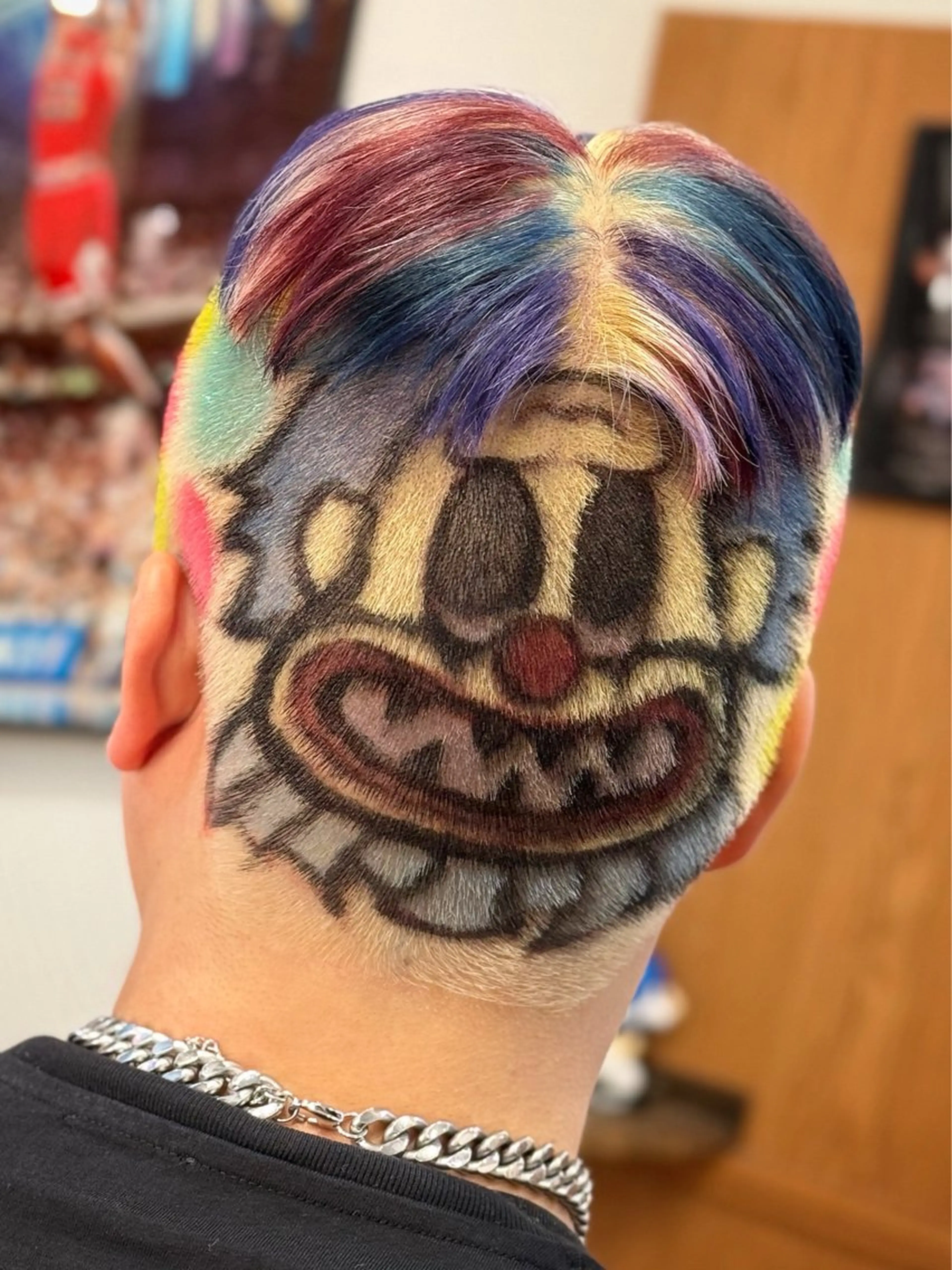 ショート カラー ブレイズマン バーバーショップ所属・メンズデザインカラー 🌟れな🌟のヘアスタイル