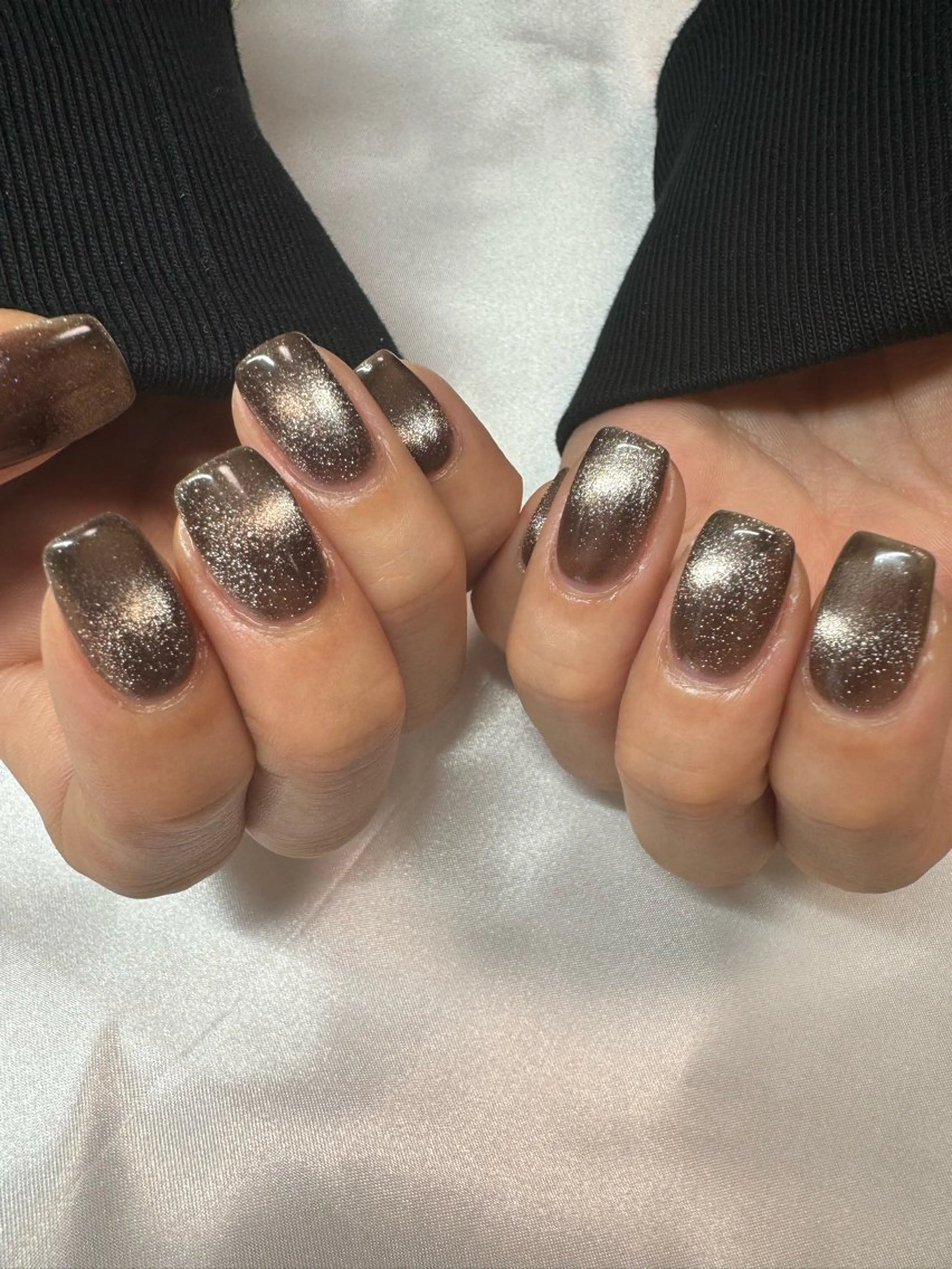 ネイル アートネイル フレンチネイル 韓国ネイル マグネットネイル 持ち込み MH_ Nailのネイルデザイン