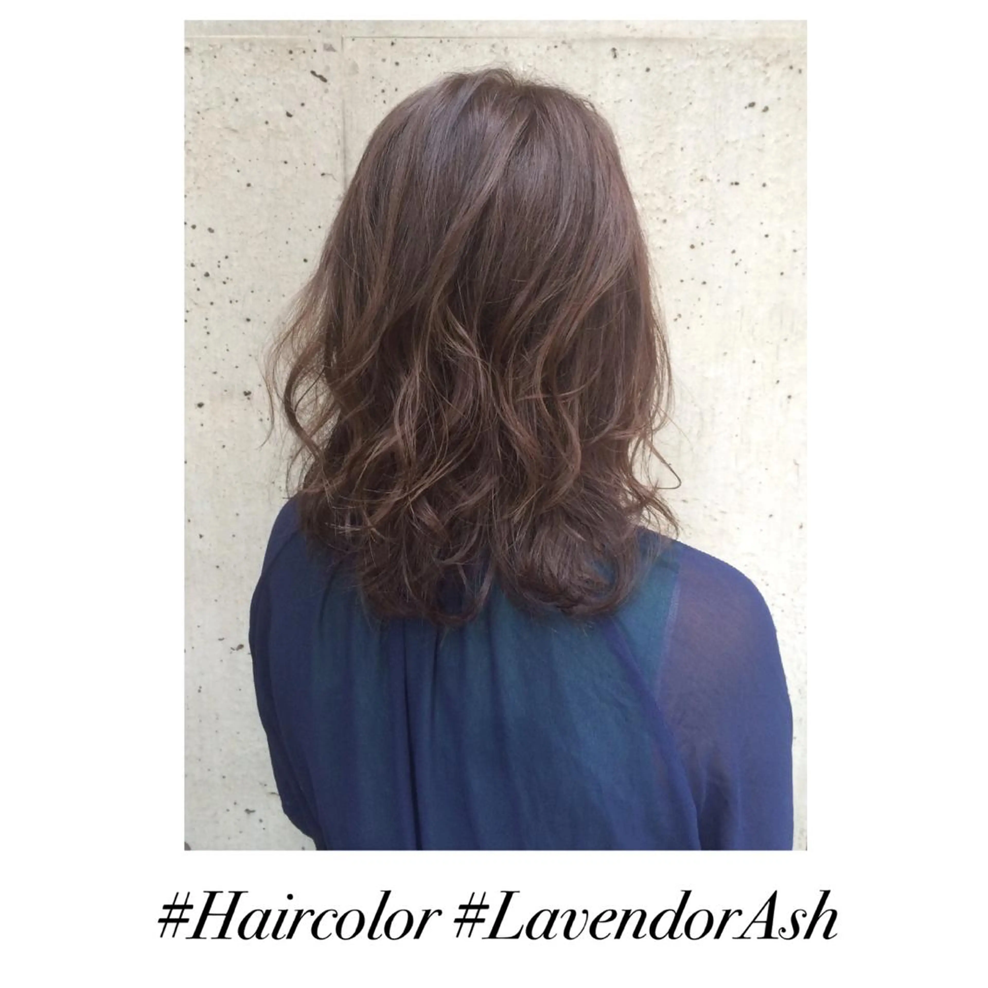 ミディアム カラー アッシュ ブリーチ ラベンダーカラー ラベンダーアッシュ ブリーチなしカラー サロウィン所属・K-POP好き美容師 🇰🇷Kai.Yのヘアスタイル
