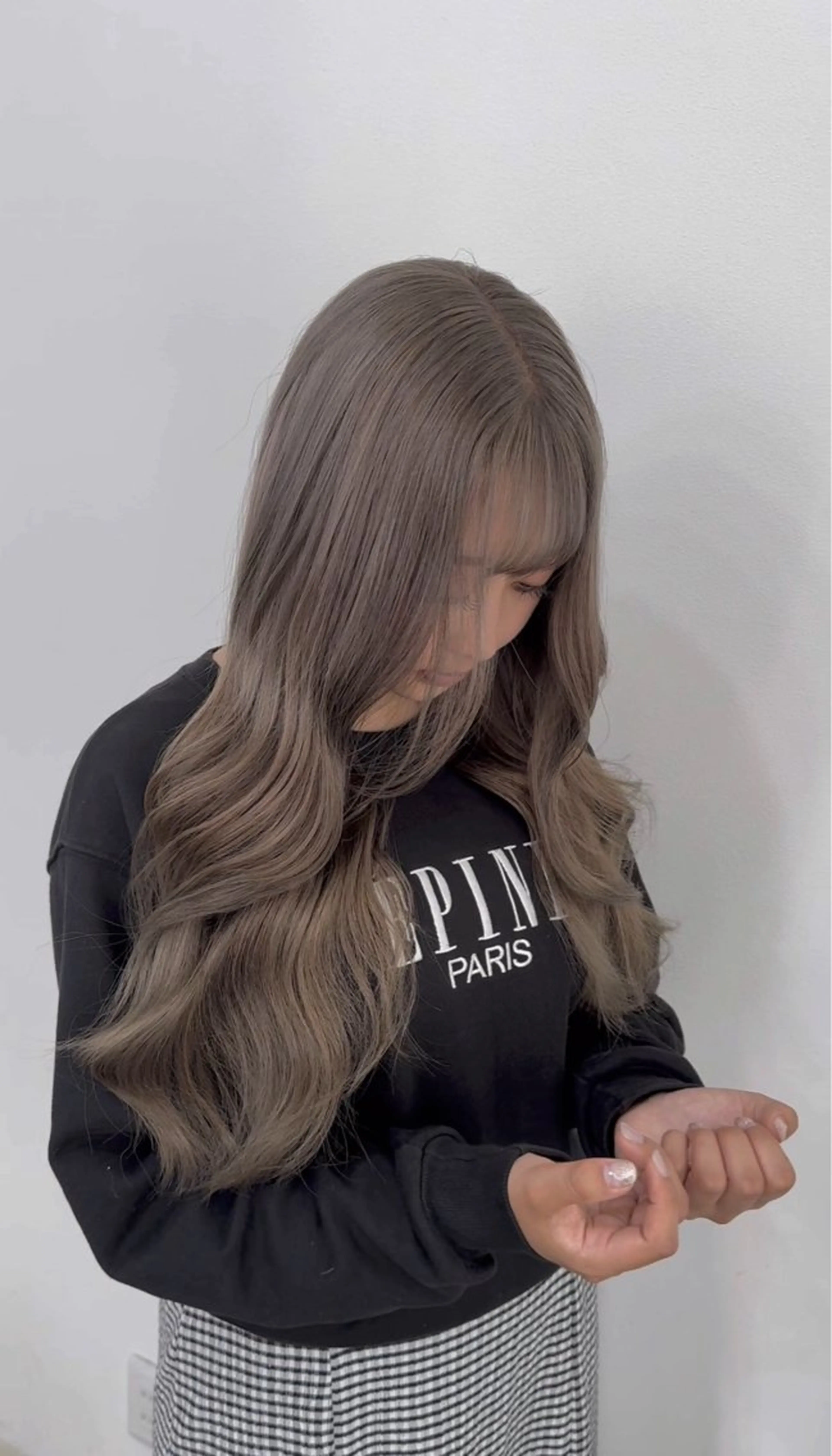 セミロング カット ヘアカラー トリートメント ✂︎透明感カラー特化 /日和優真✂︎のヘアスタイル