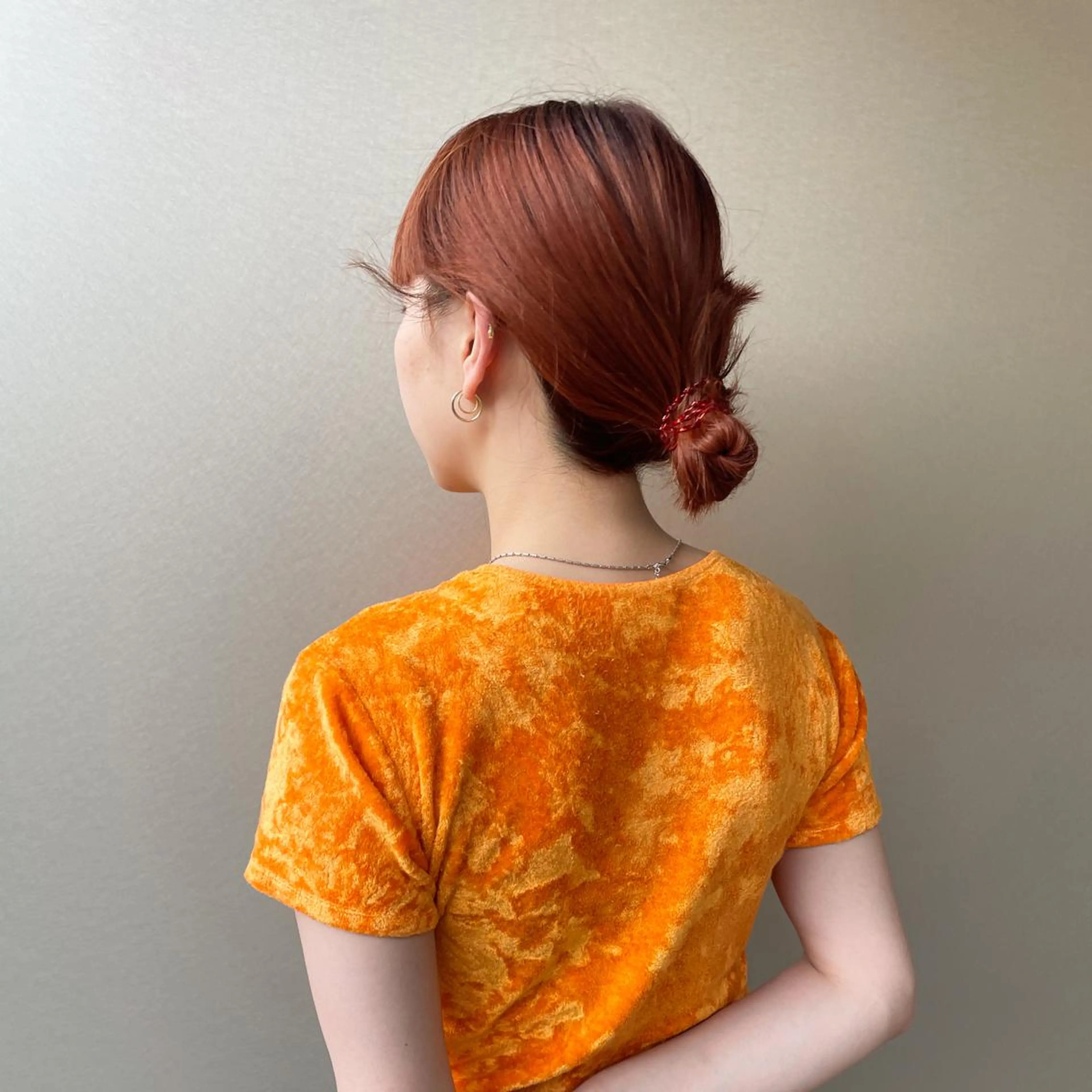 ミディアム カラー 吉田一輝 外国人パーマのヘアスタイル