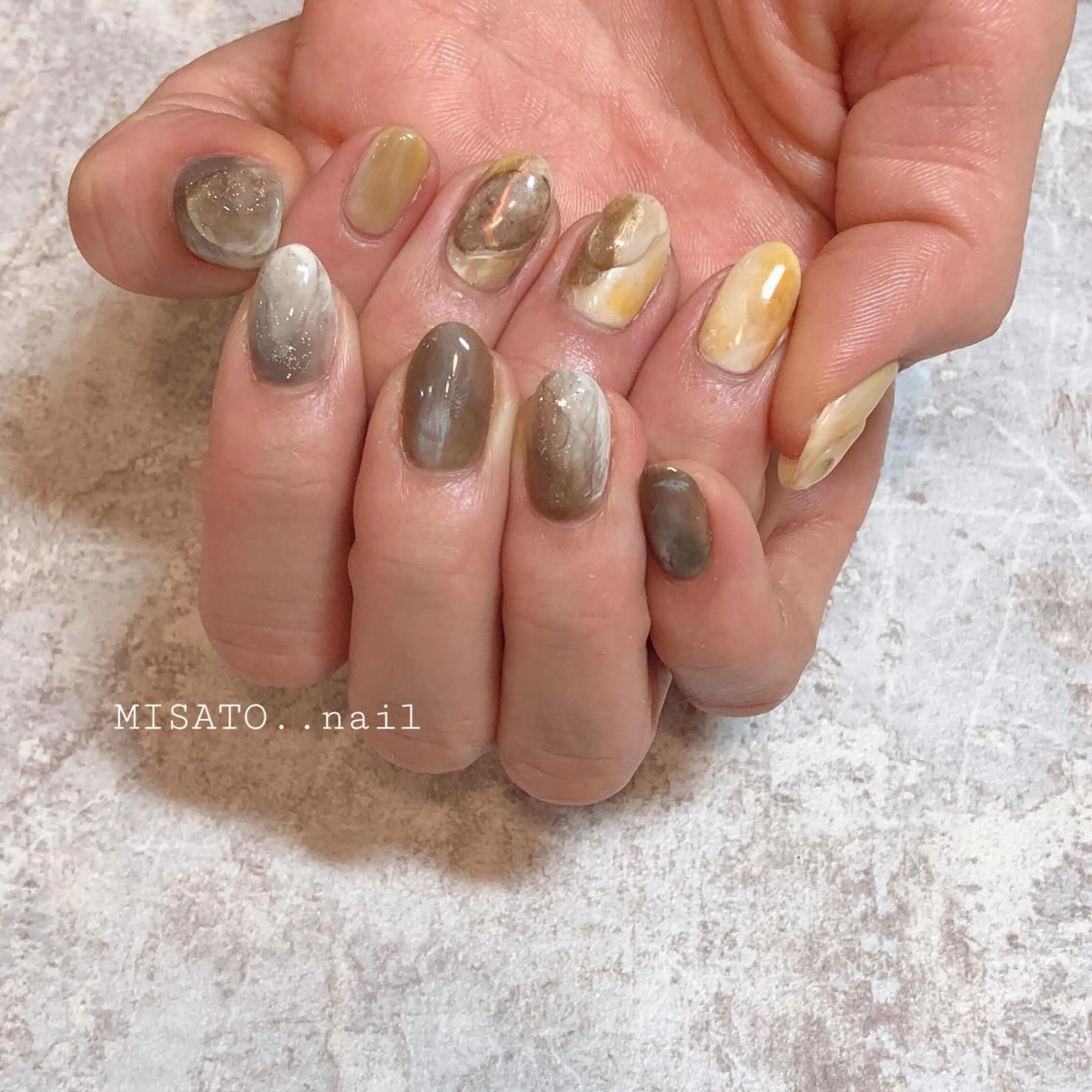 ネイル coup-de-vent（クードヴァン）所属・MISATO nailのネイルデザイン