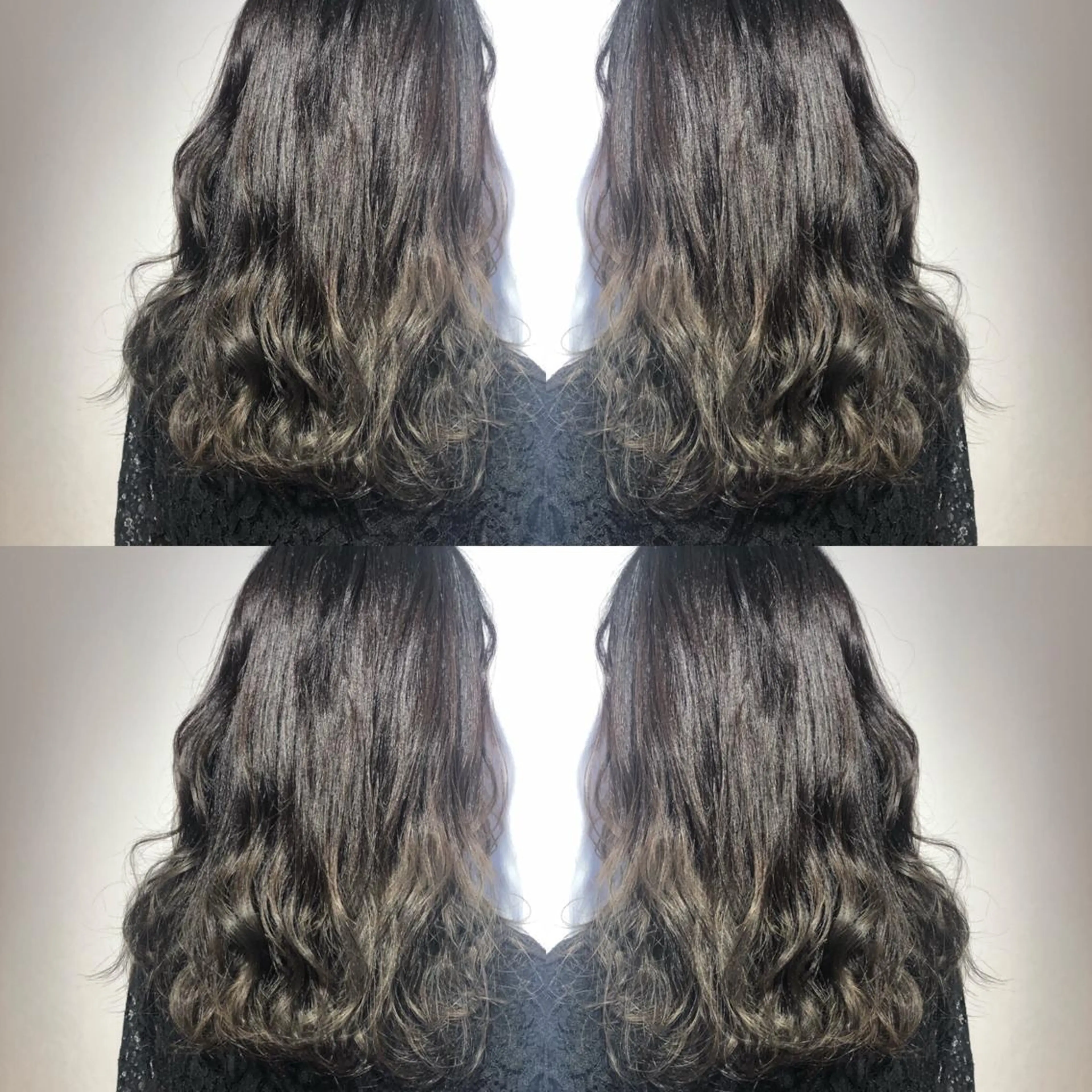 セミロング カラー カット ヘアカラー トリートメント ♡美髪•艶髪♡砂川 なつきのヘアスタイル