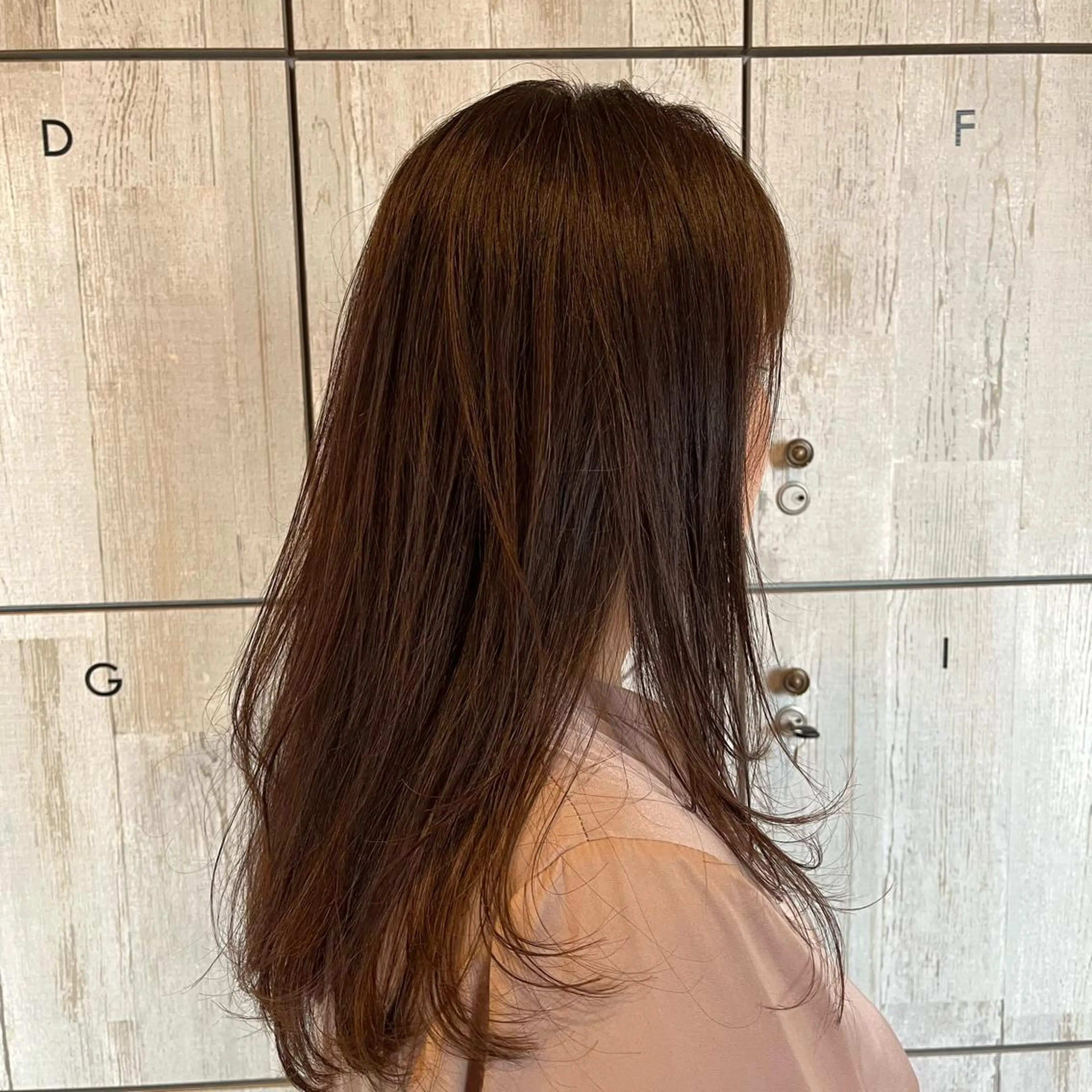 ロング レイヤーカット フルールドソレイユ所属・♡ナナコ♡ レイヤー/艶髪のヘアスタイル