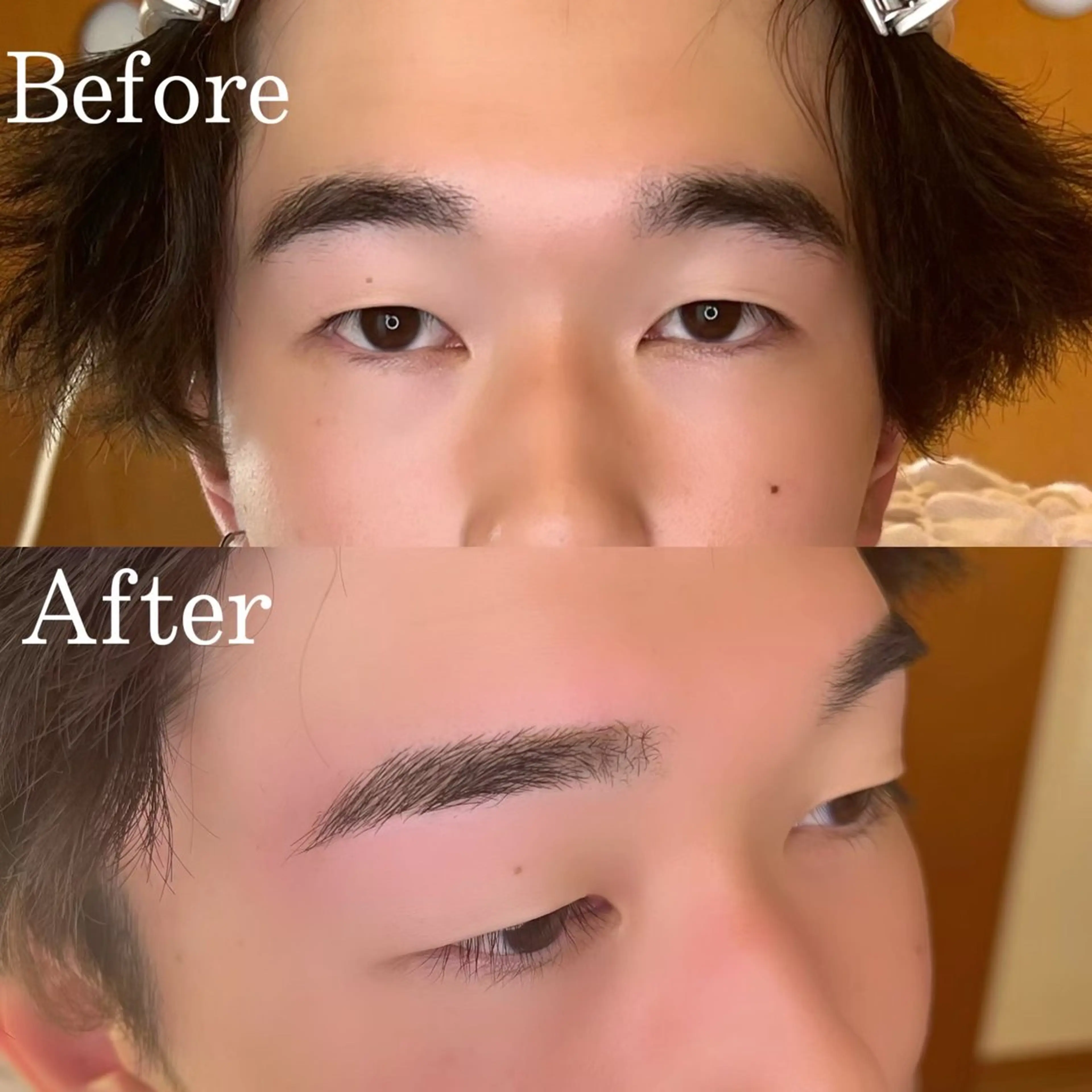 ✨練習モデル募集|眉毛ワックス✨(メイク無し)の写真