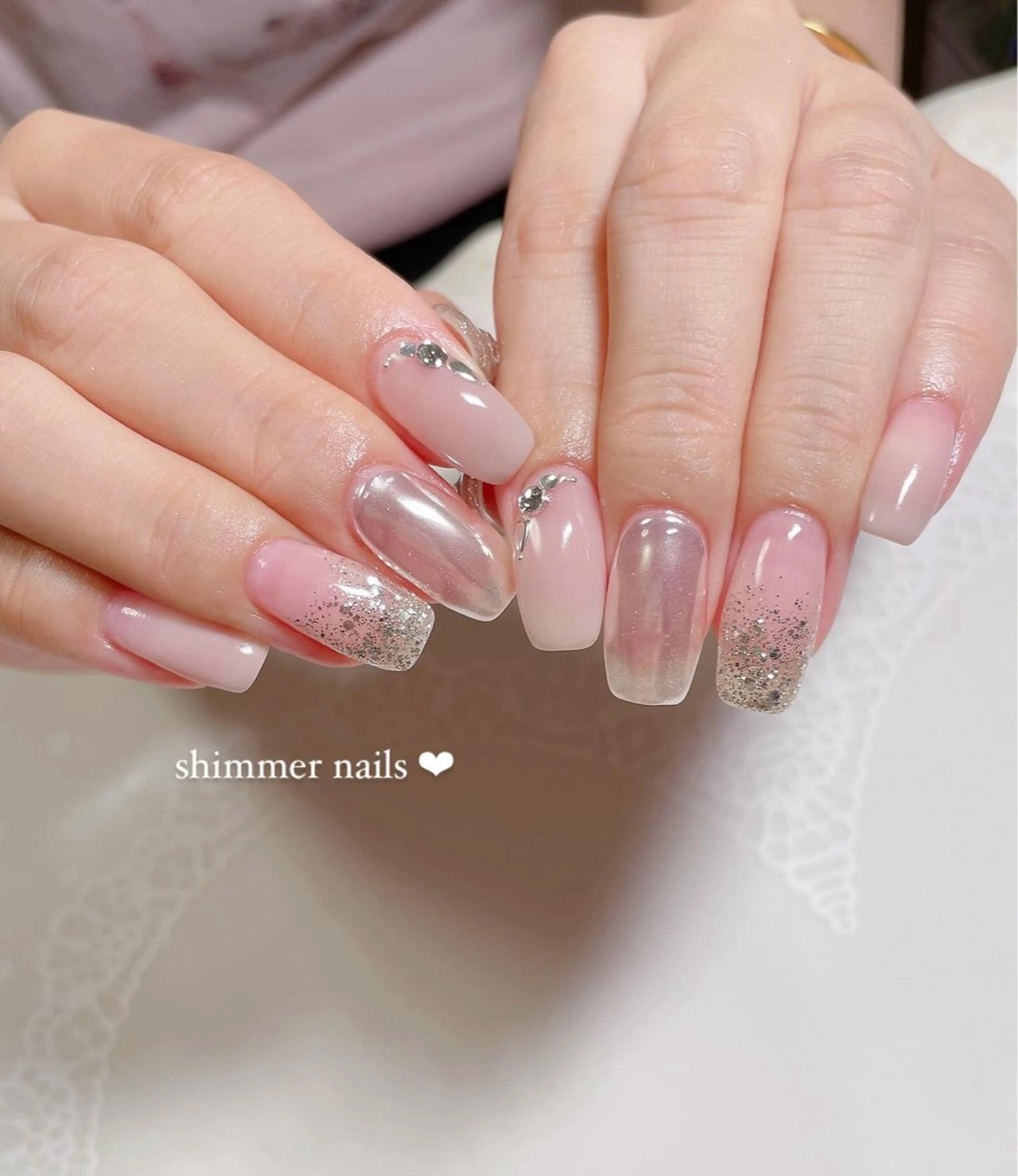 ネイル shimmer nailsのネイルデザイン