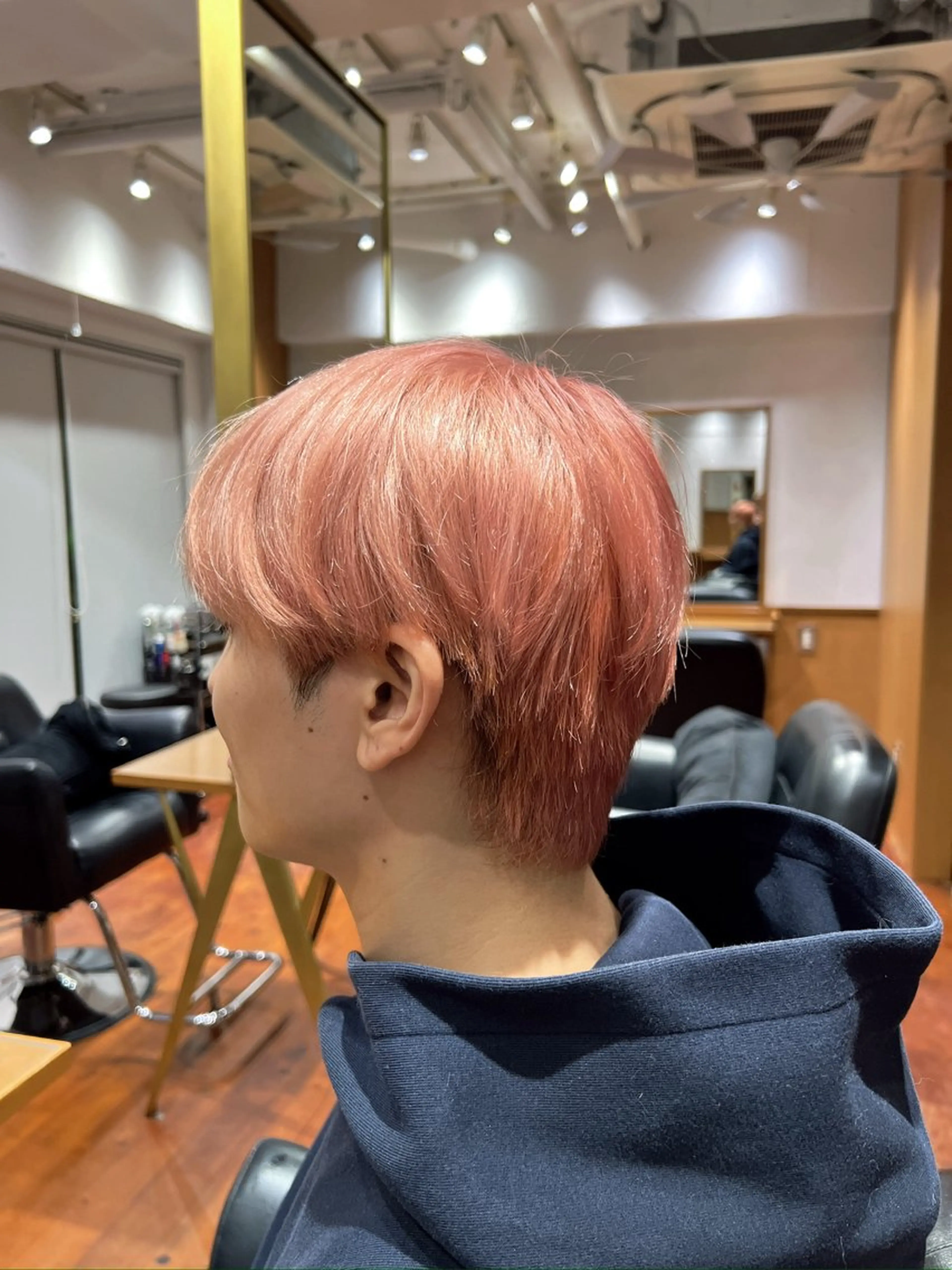 ショート カラー メンズ Quehair所属・白倉 翼のヘアスタイル