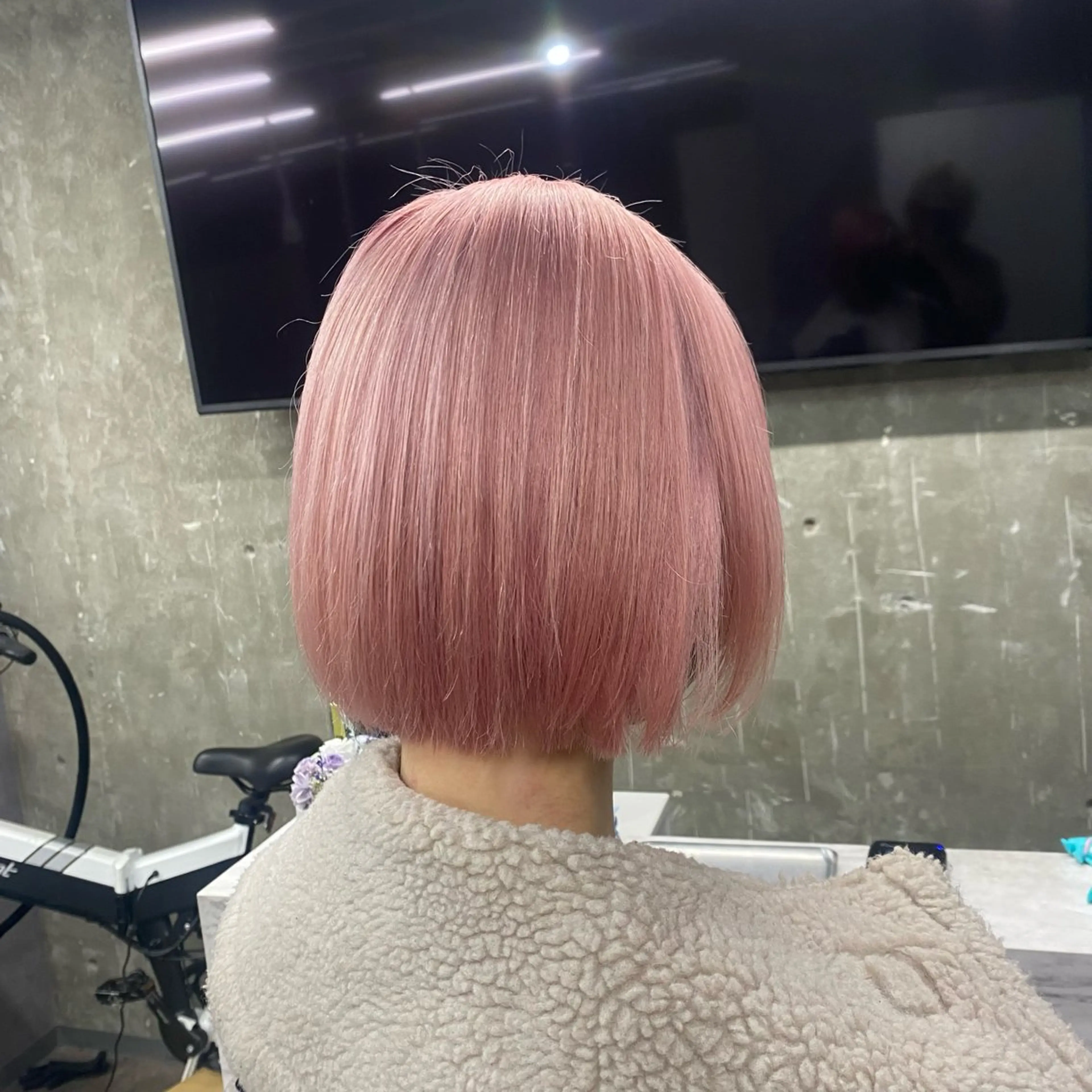 カラー ブリーチ ハイトーンカラー ピンクカラー ヘアカラー Seleneコウキ ブリーチ/ハイトーンのヘアスタイル