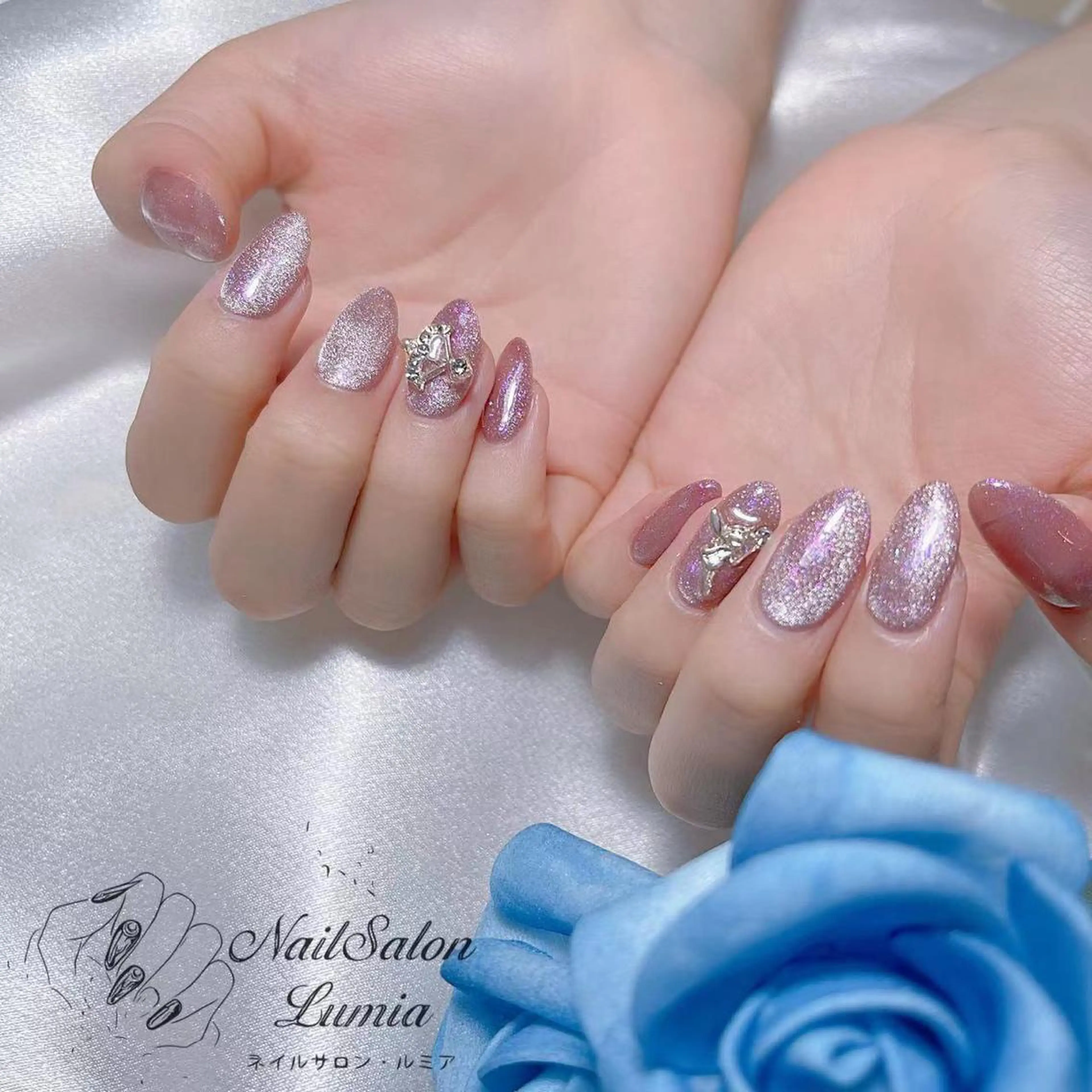ネイル ハンドネイル ネイルサロン ルミア Lumia 店長のネイルデザイン