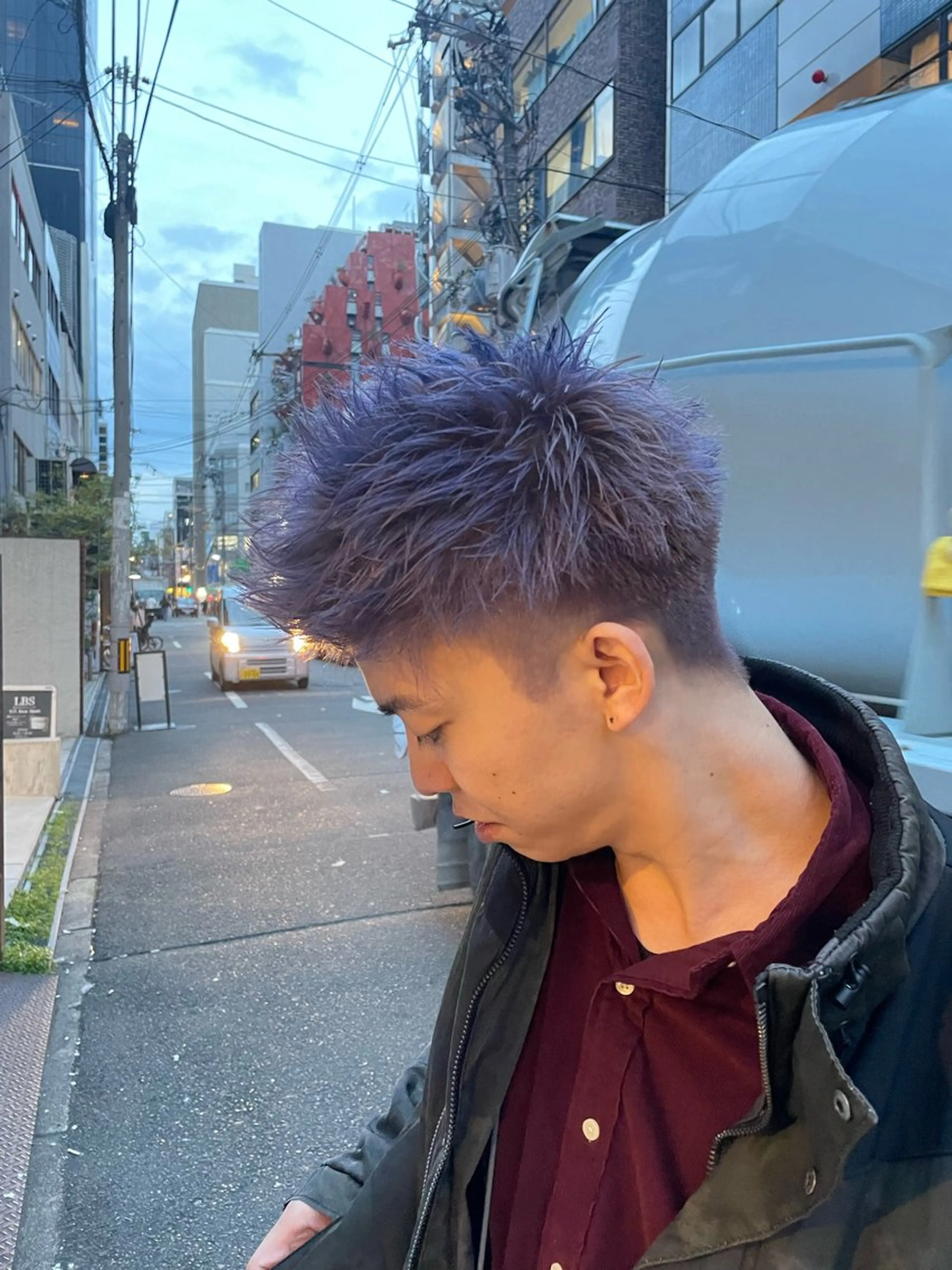 メンズ フリーランスシェアサロンルレイル所属・心斎橋/メンズ /ルレイル/地形真希のヘアスタイル