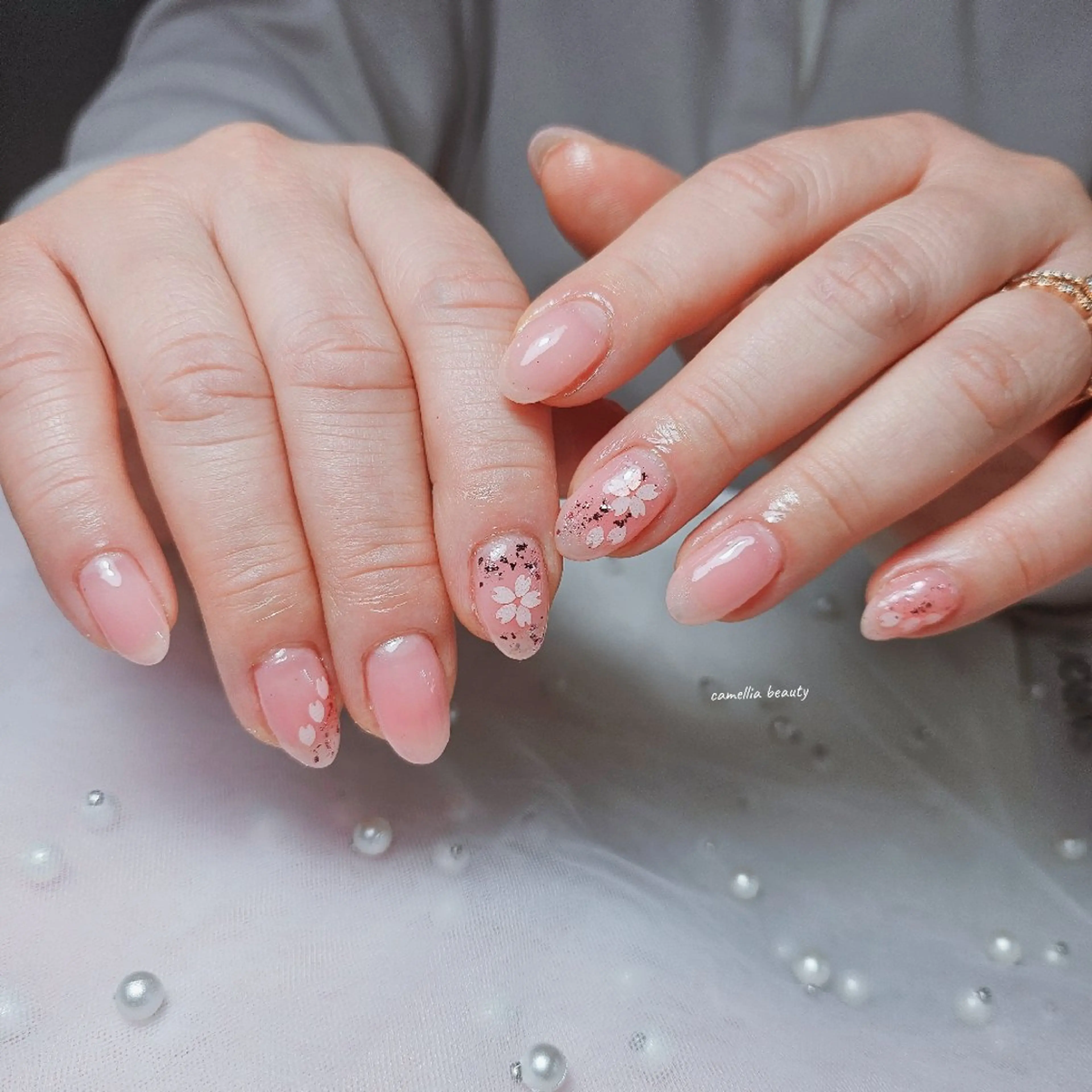 ネイル be nail所属・CAMELLIA NAILサロン新松戸のネイルデザイン