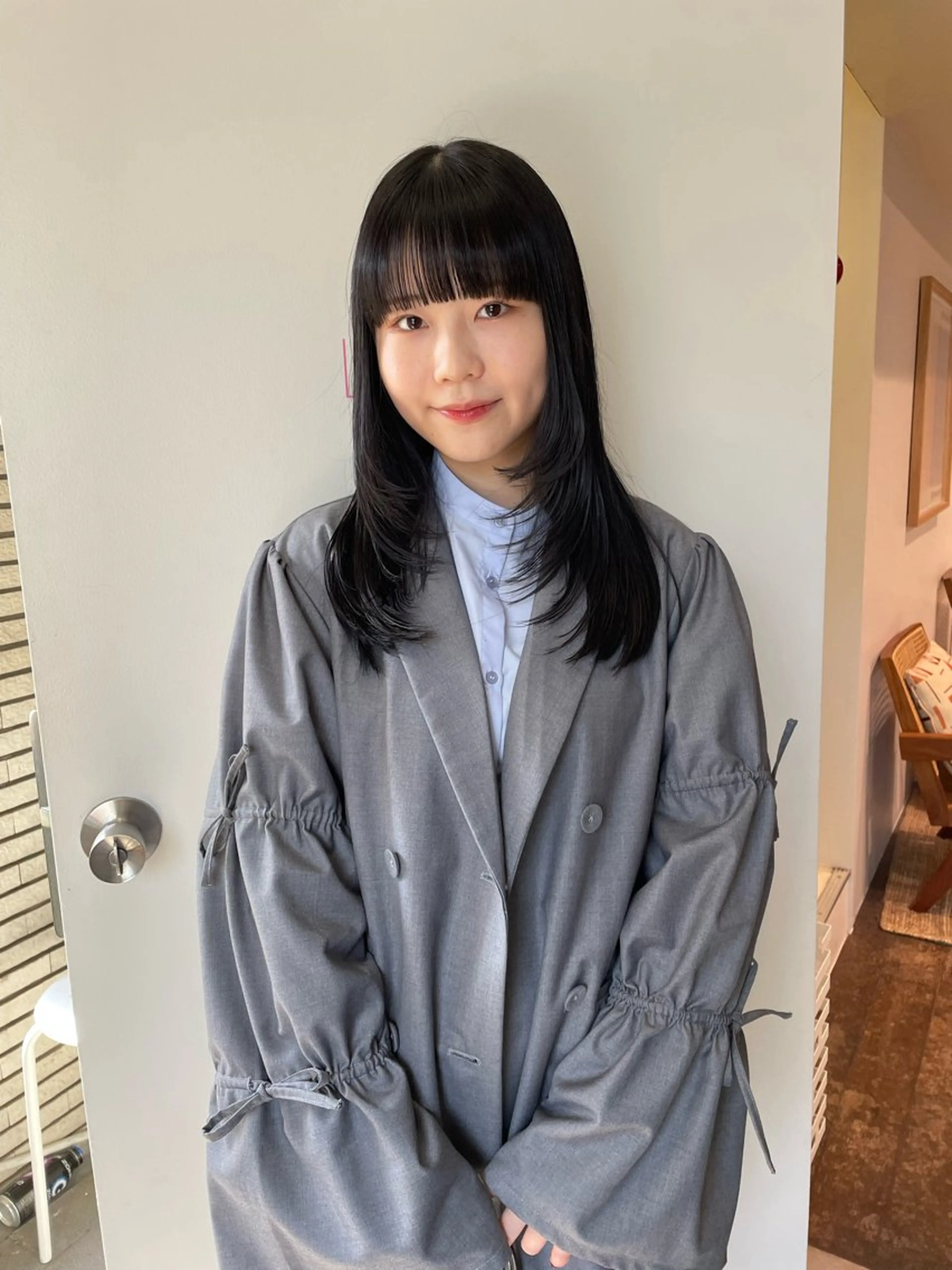 ロング カラー レイヤーカット カット ヘアカラー トリートメント レイヤーカット🎀 kanaのヘアスタイル