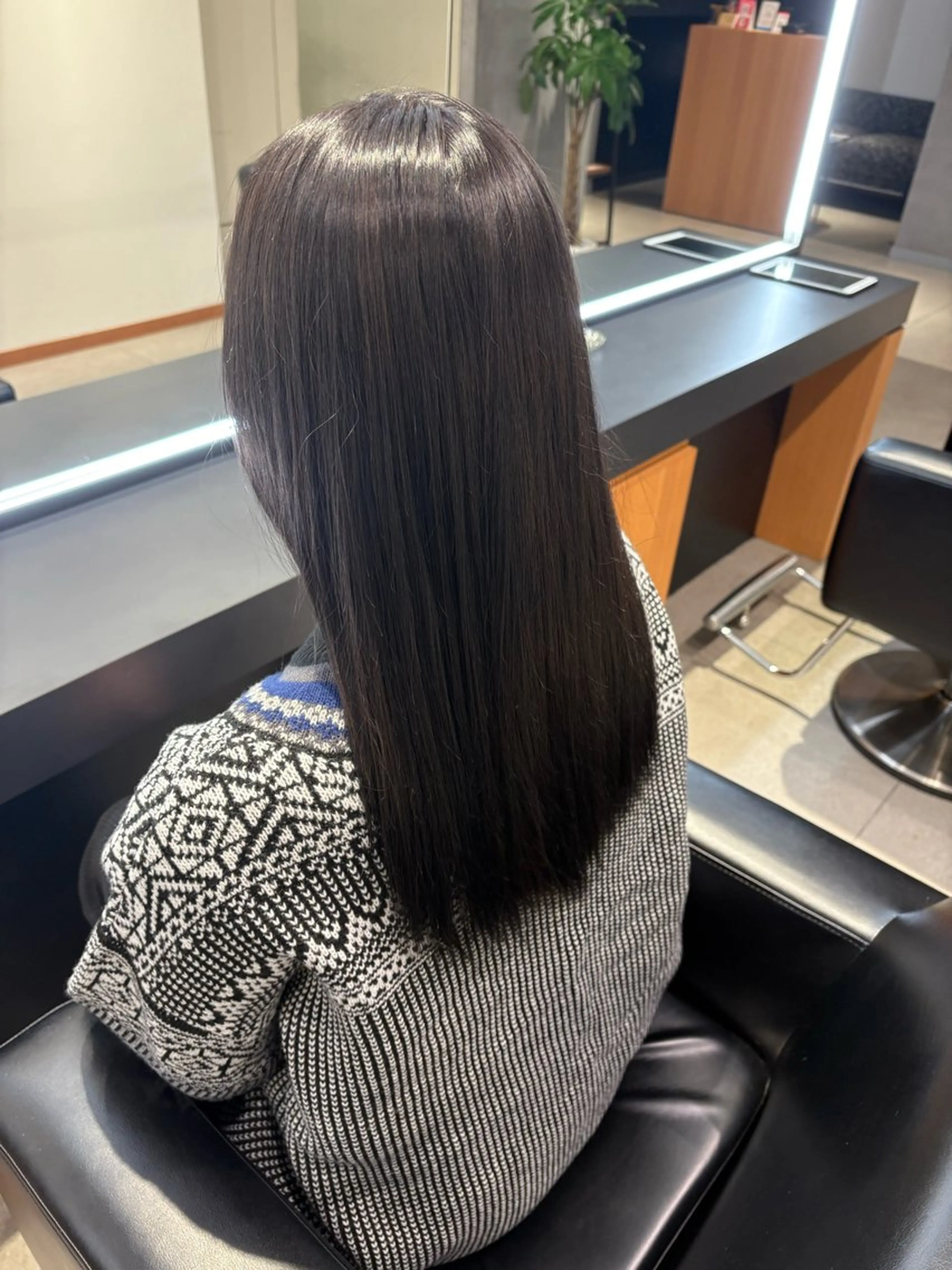 ロング カラー ブラウンカラー ERII /伏見・栄 カットモデル募集中！のヘアスタイル