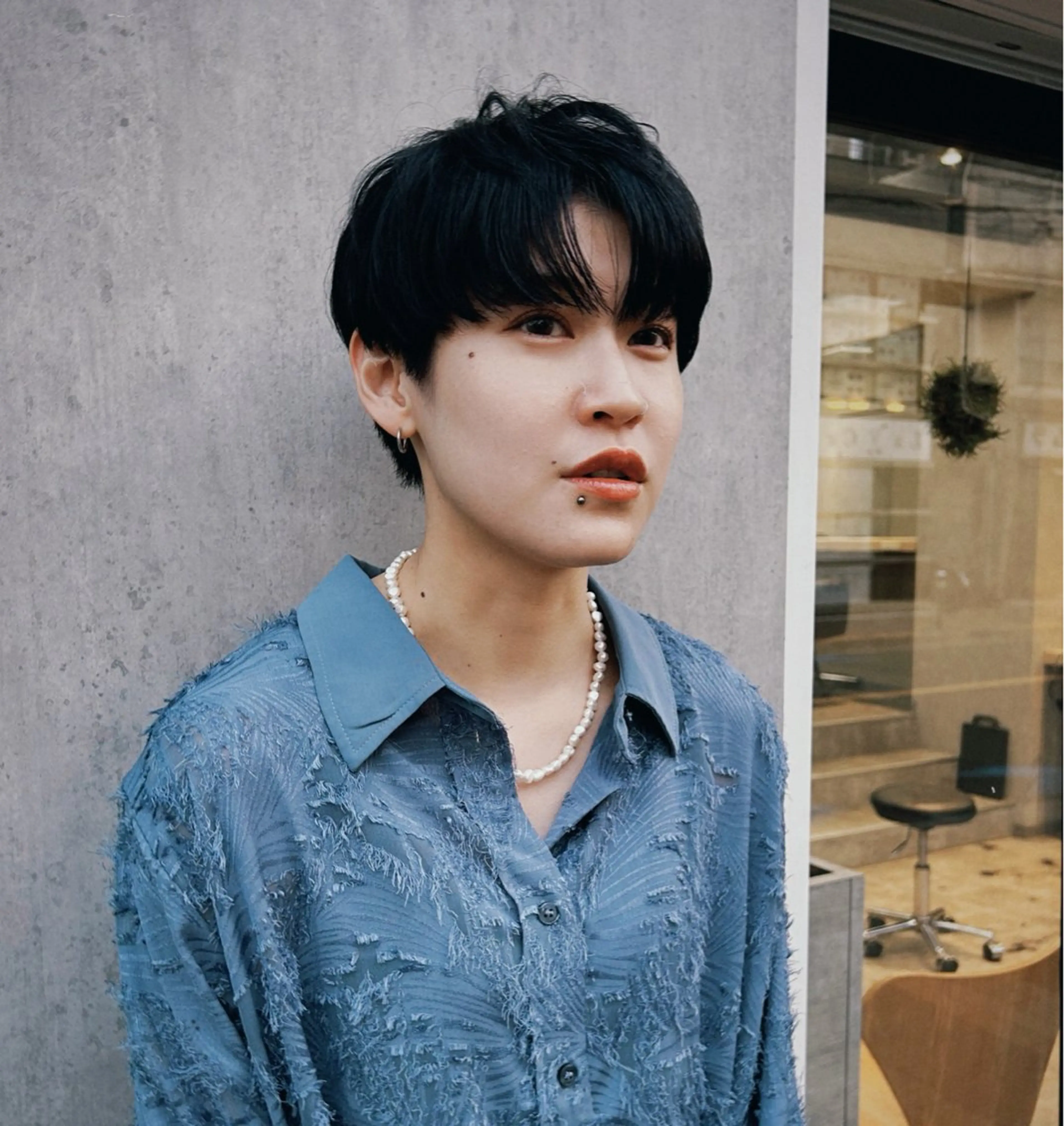 ショート カラー カット Umu所属・✳︎透明感カラー✳︎ ボブ✳︎nanaのヘアスタイル