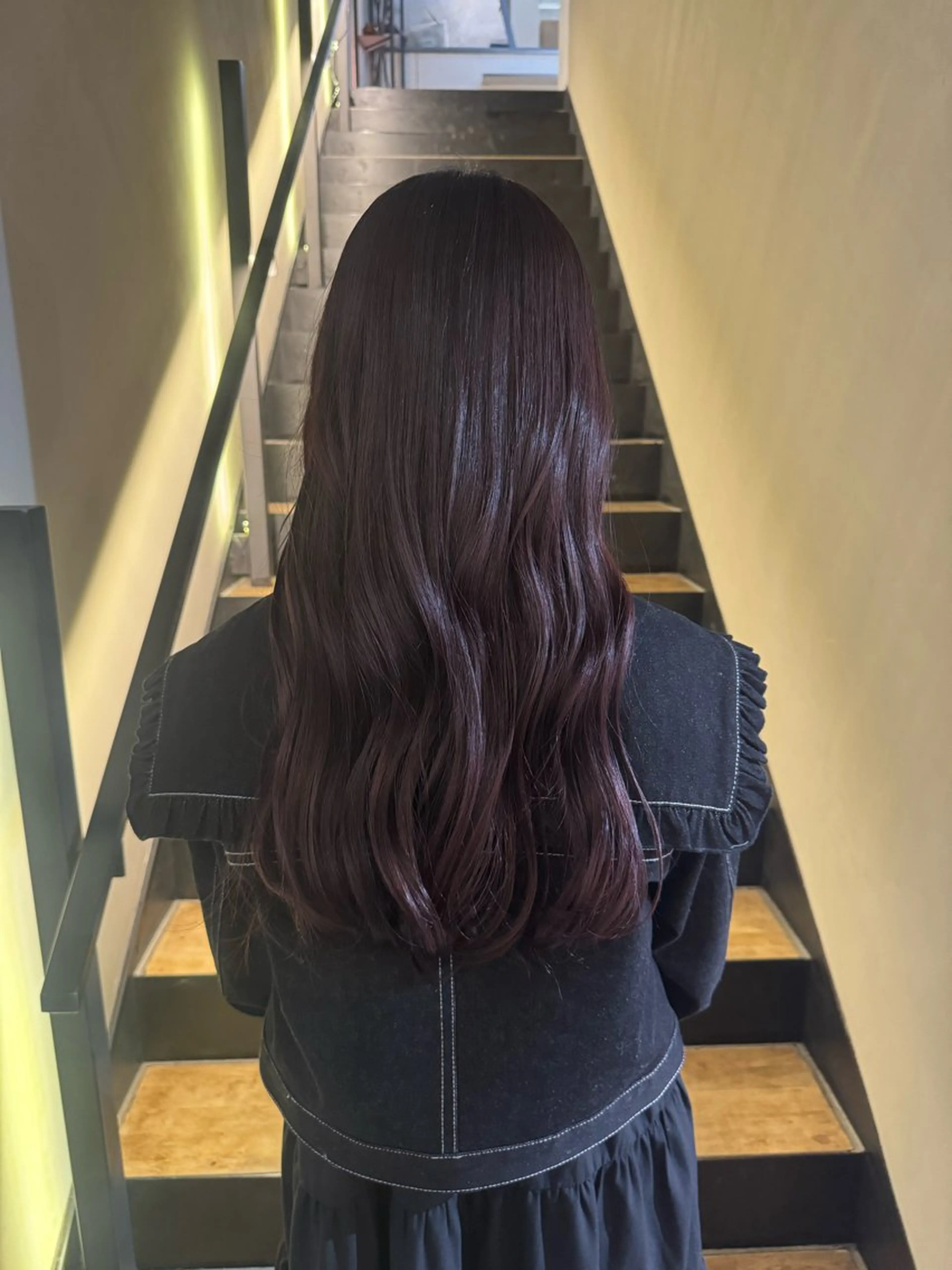 ロング カラー ラベンダーカラー ラベンダーピンク ピンクカラー トリートメント ヘアカラー SEAM所属・詩音 ／札幌美容師のヘアスタイル