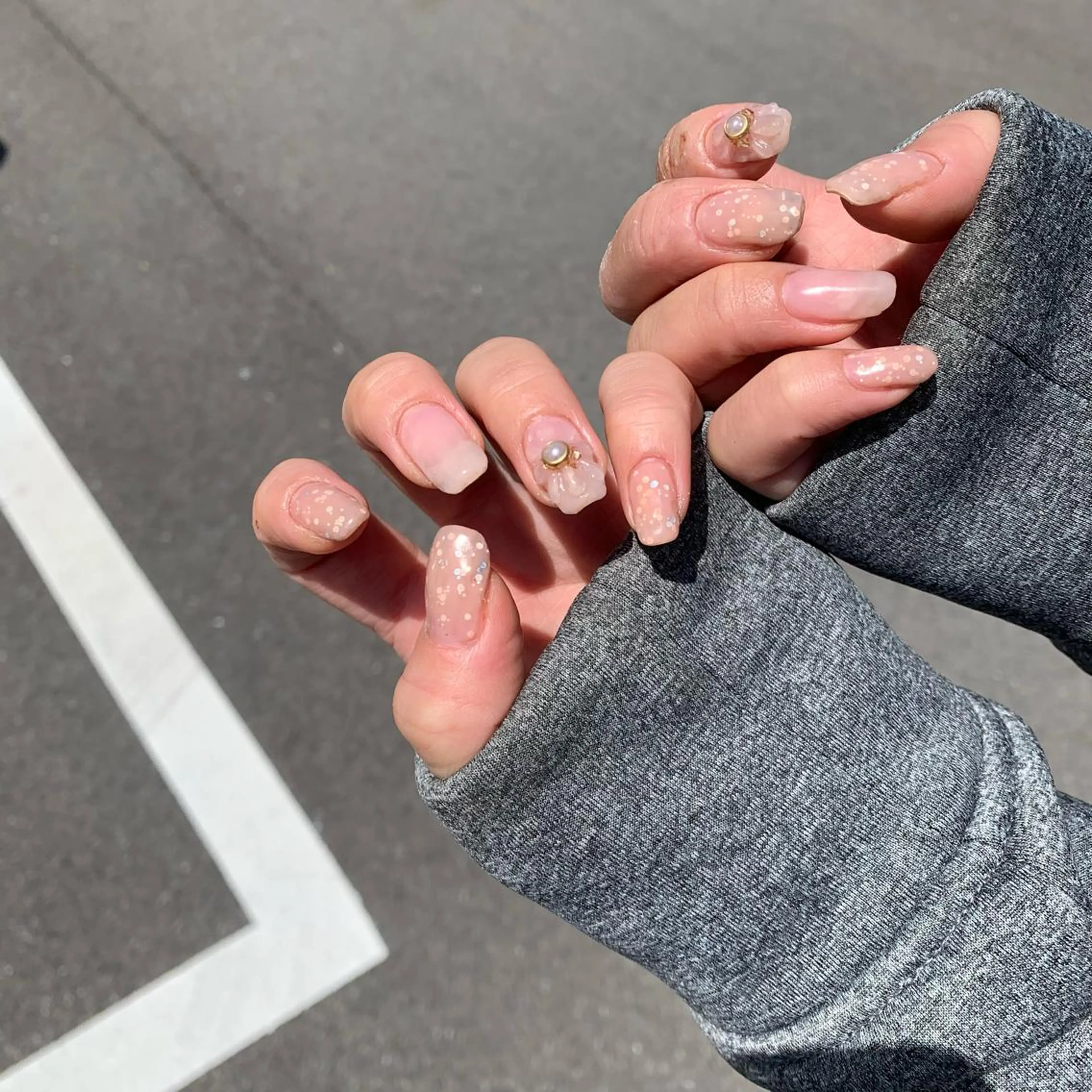 ハンドネイル 藤本 真心のネイルデザイン