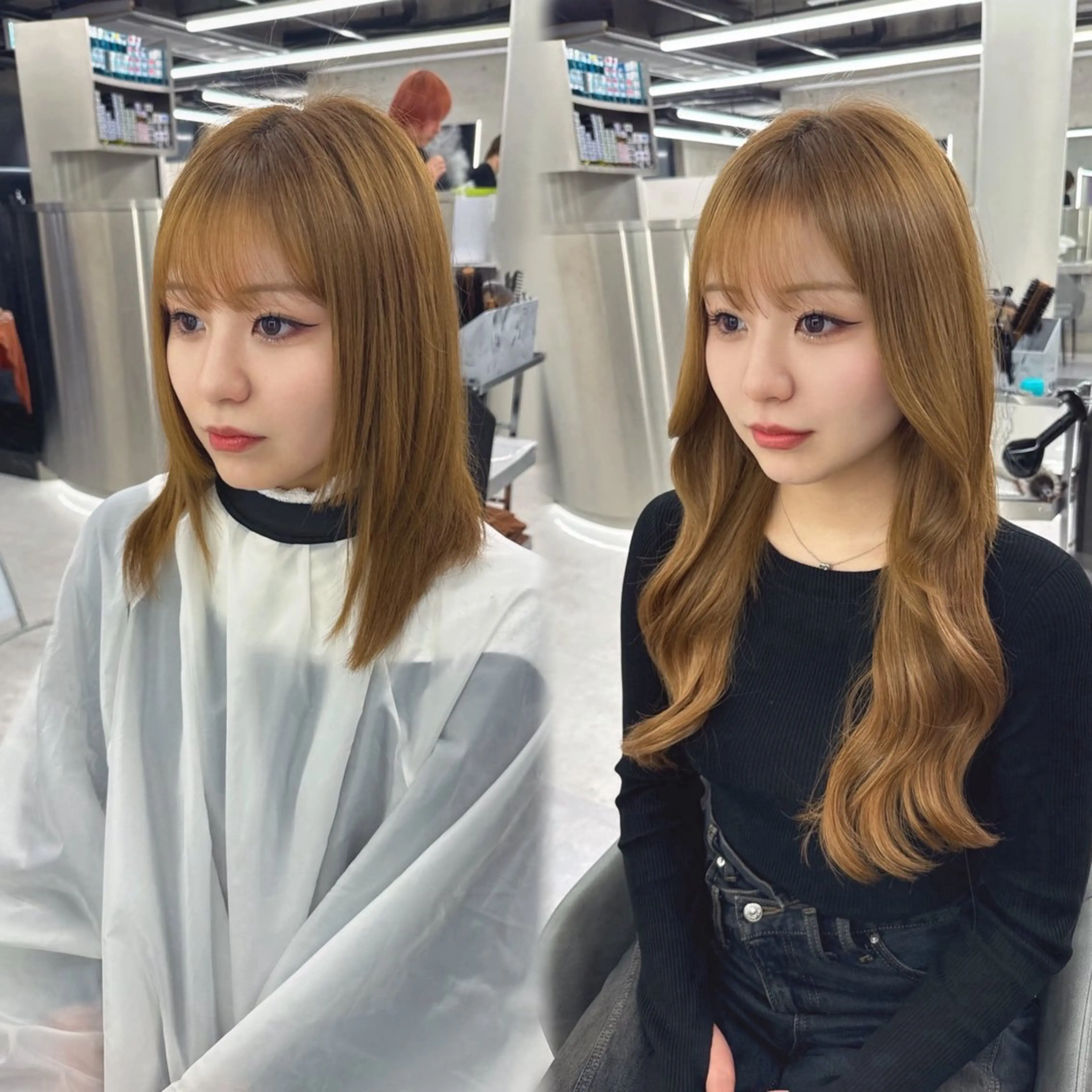 エクステ エクステ×レイヤー 黎也のヘアスタイル