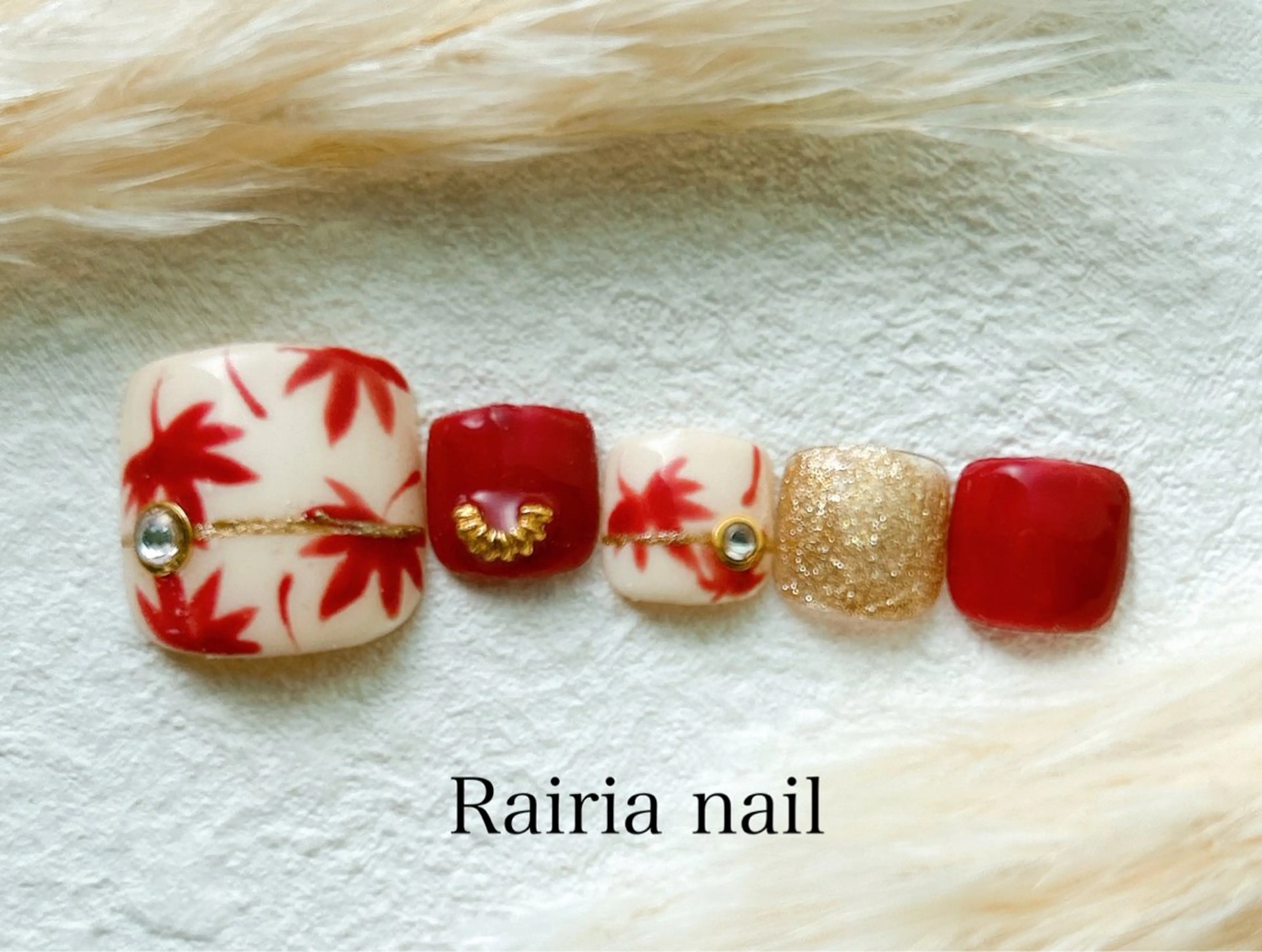 ネイル フットネイル Rairia nail本八幡店のネイルデザイン